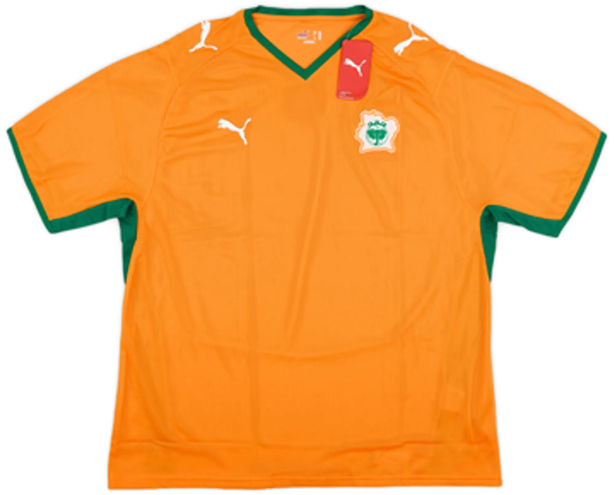 Puma Ivory Coast Mens SS Home Shirt 2008