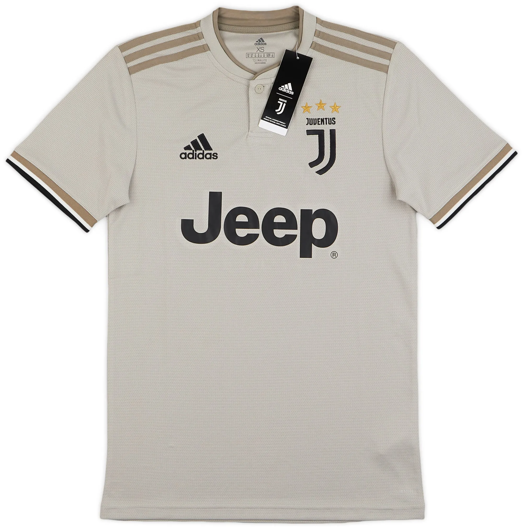 adidas Juventus Mens SS Away Shirt 2018/19
