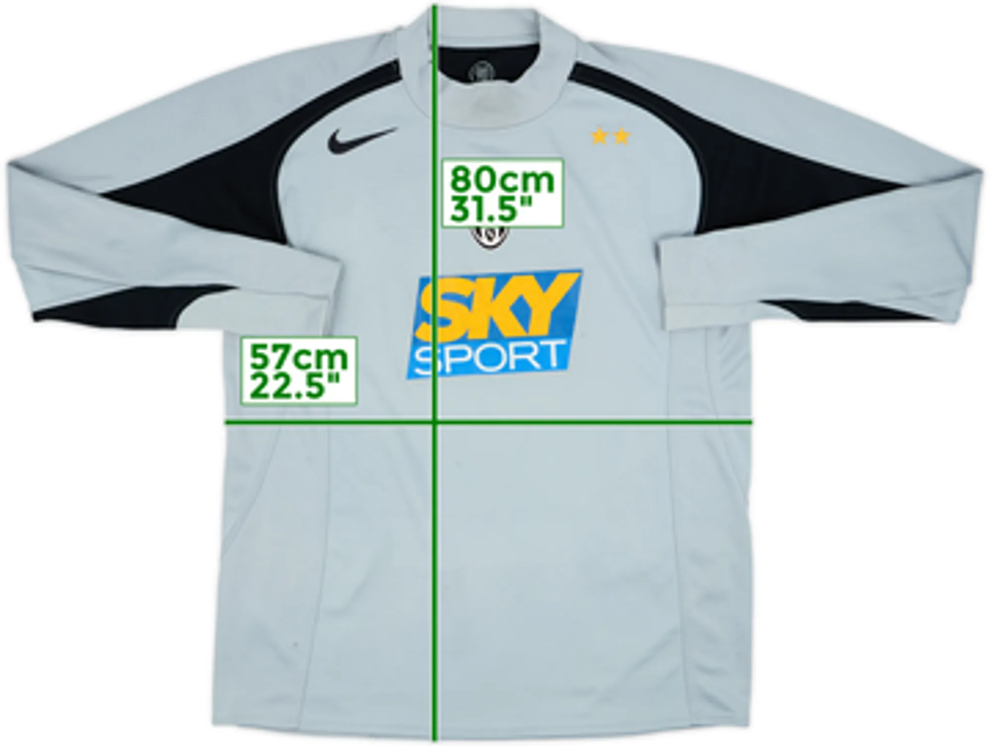 Nike Juventus Mens LS Goalkeeper Home Shirt 2004/05