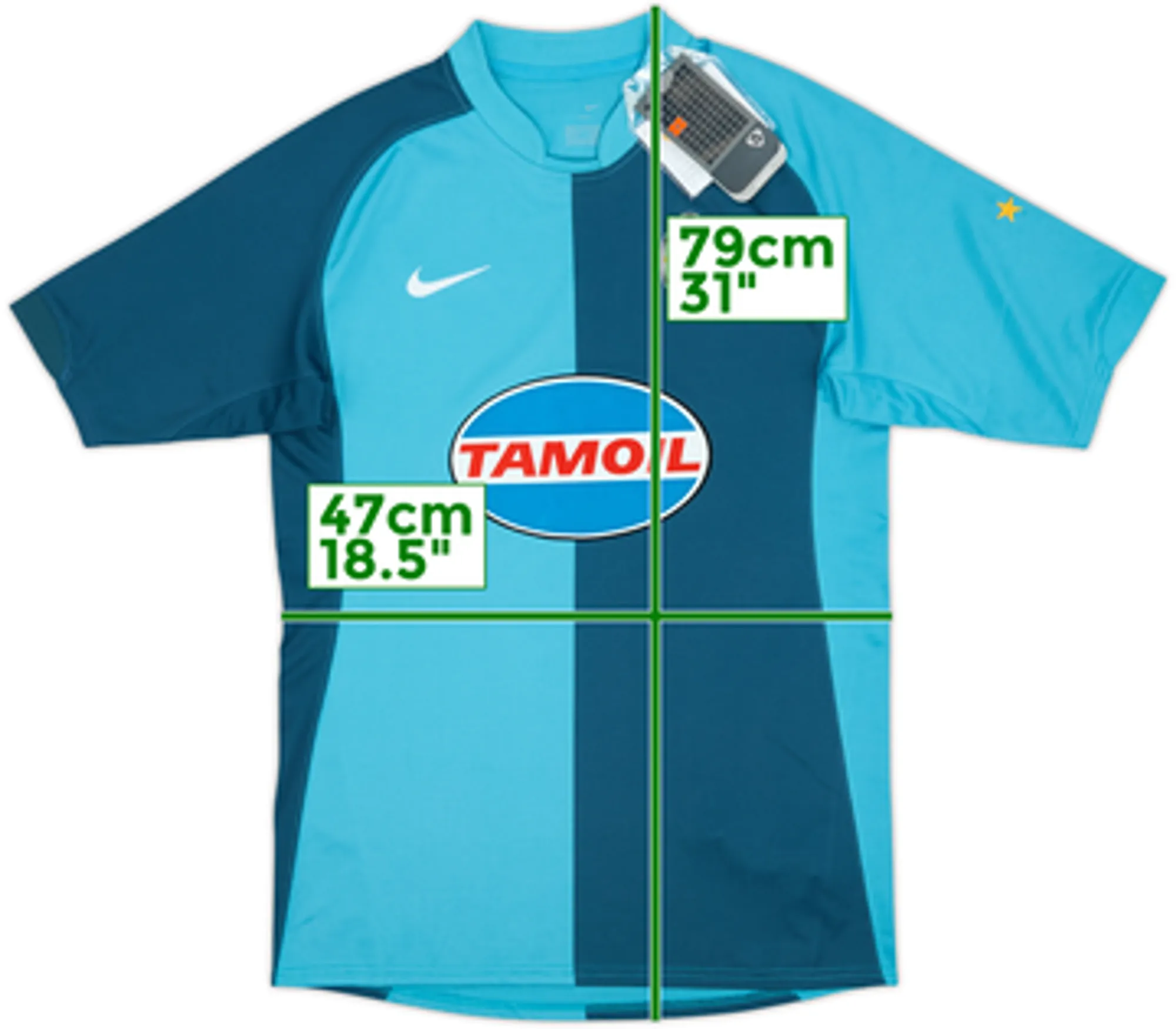 Nike Juventus Mens SS Goalkeeper Home Shirt 2006/07