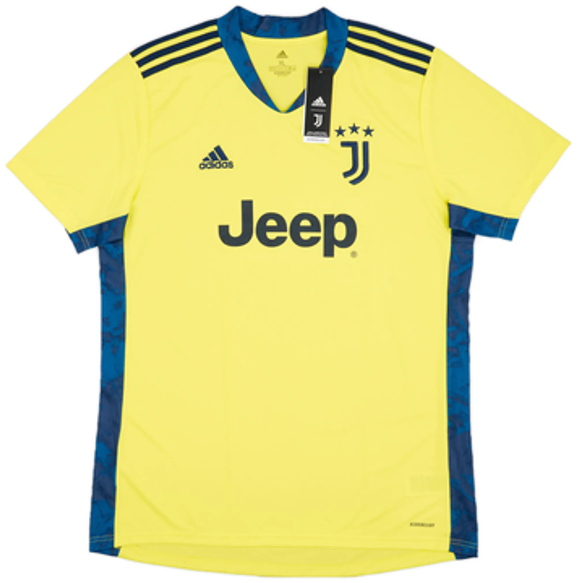 adidas Juventus Mens LS Goalkeeper Home Shirt 2020/21