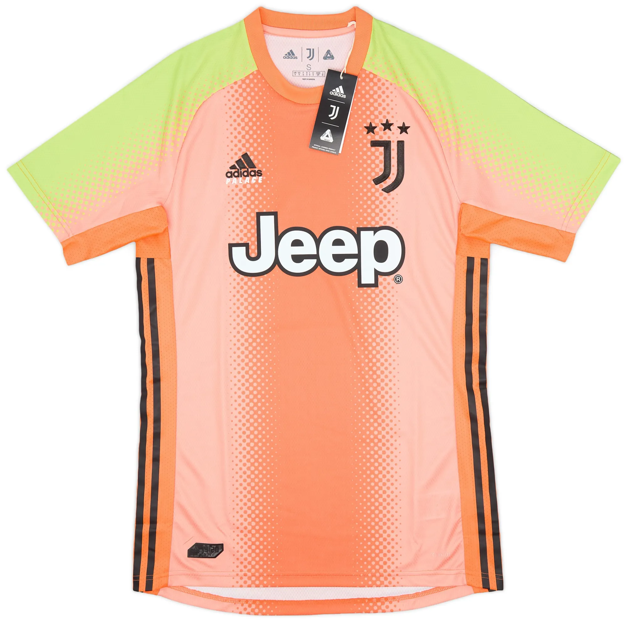 adidas Juventus Mens SS Goalkeeper Home Shirt 2019/20