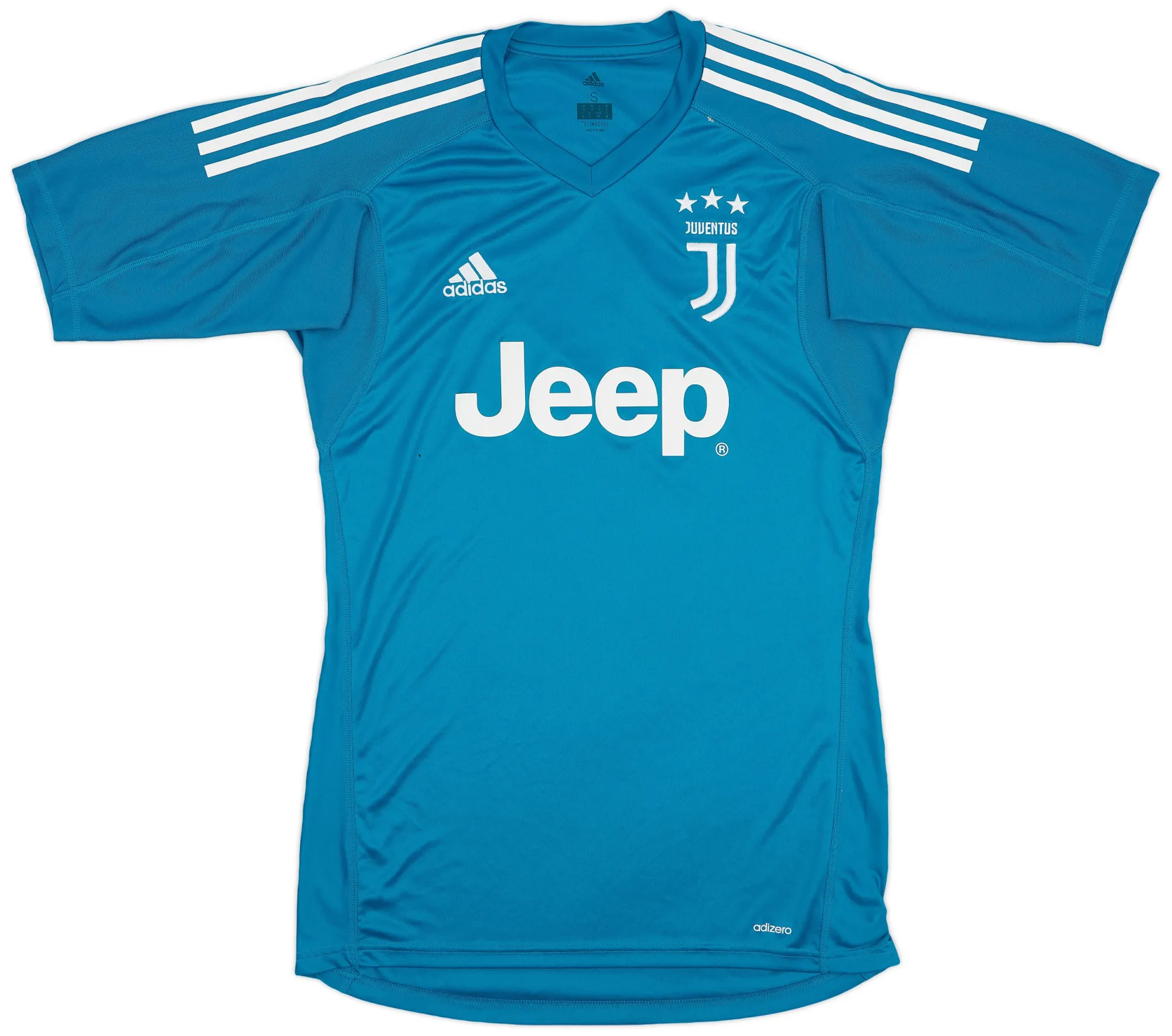 adidas Juventus Mens SS Goalkeeper Home Shirt 2017/18