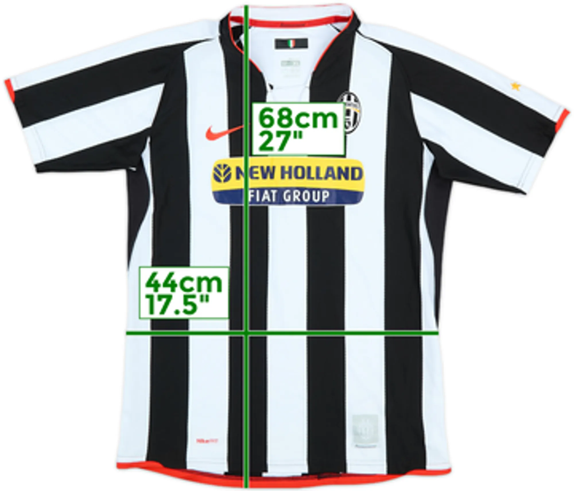 Nike Juventus Boys SS Home Shirt 2007/08