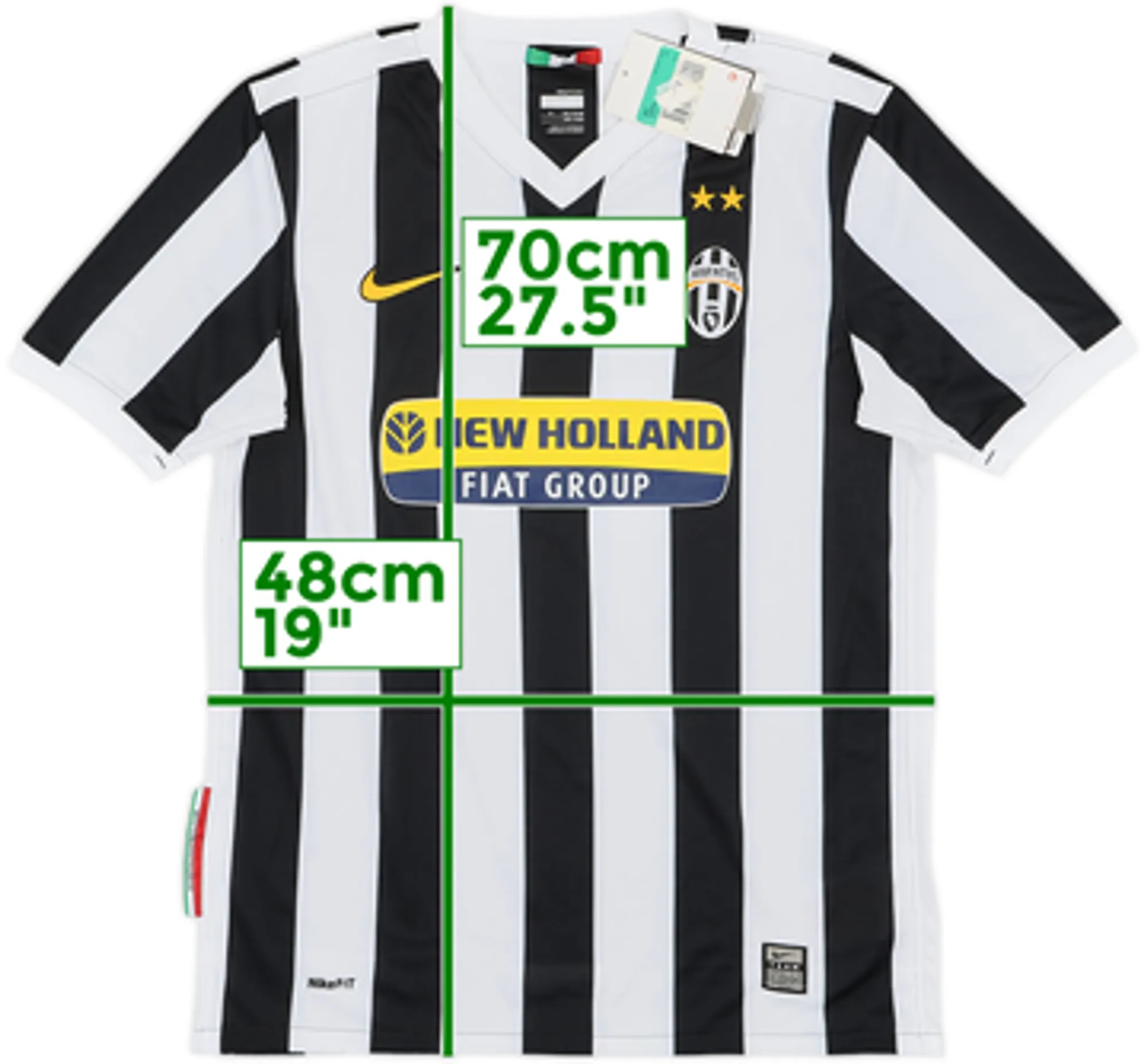 Nike Juventus Mens SS Home Shirt 2009/10