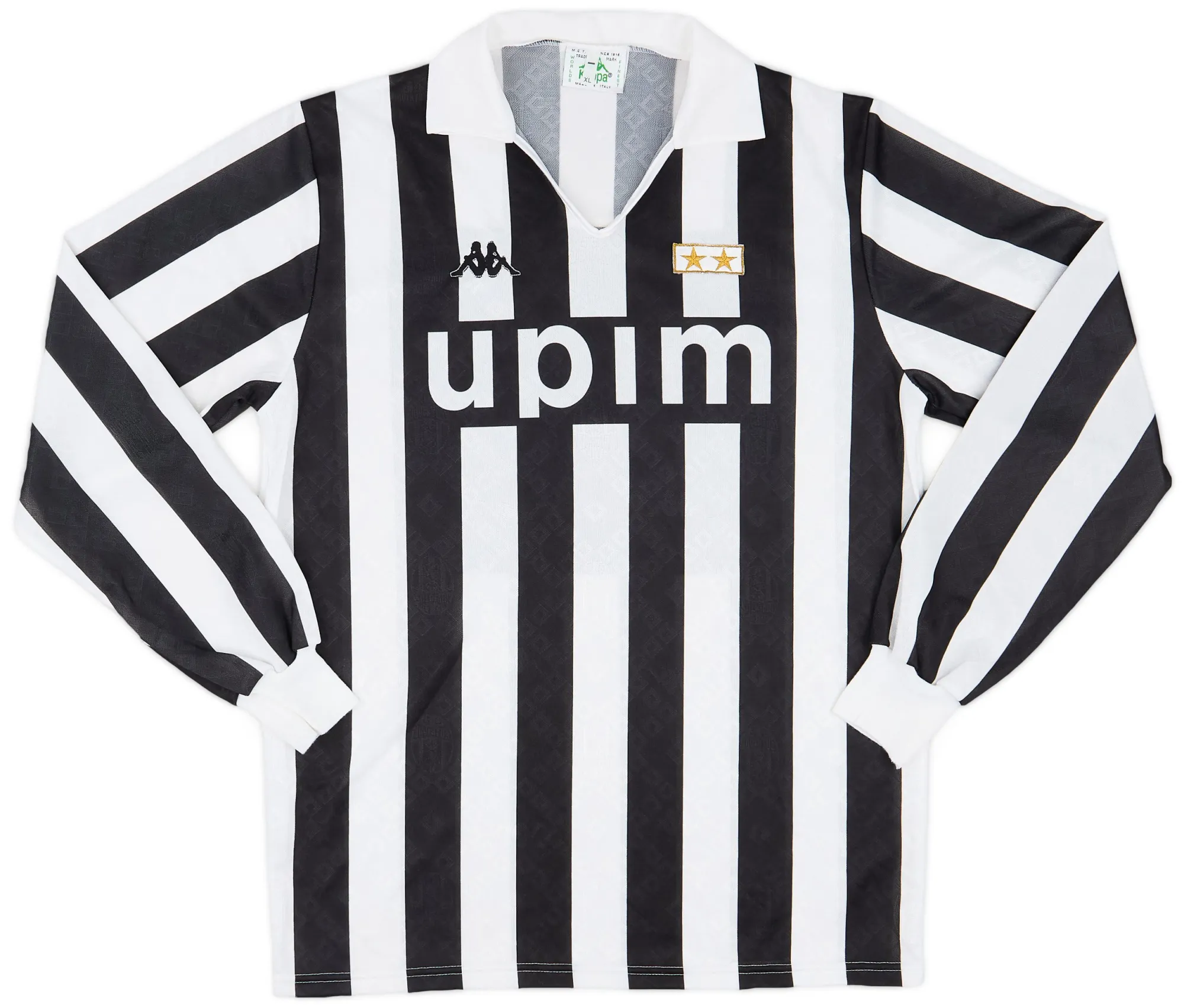 Kappa Juventus Mens LS Goalkeeper Home European Shirt 1989/90