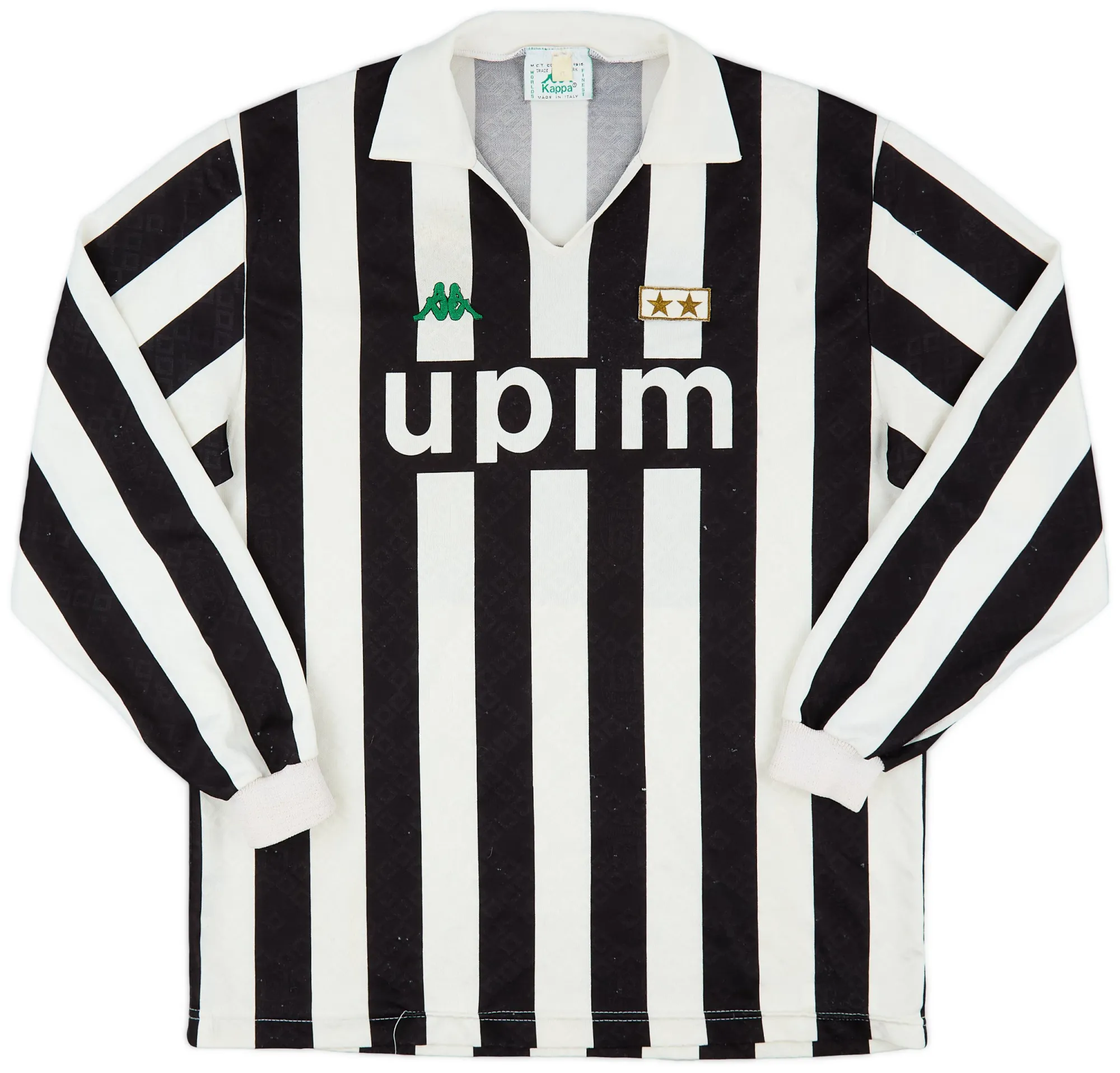 Kappa Juventus Mens LS Home Shirt 1990/92
