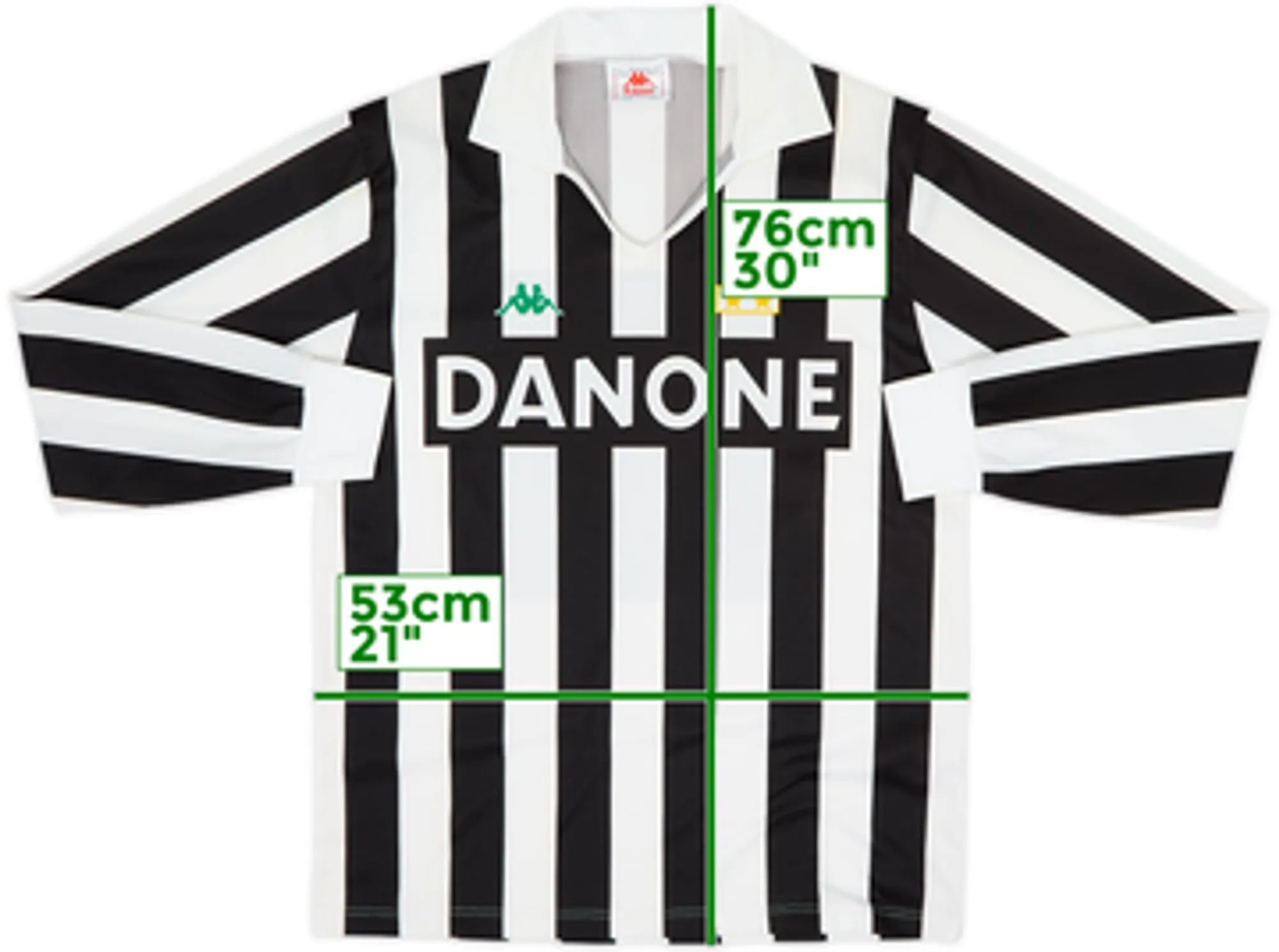 Kappa Juventus Mens LS Home Shirt 1992/94