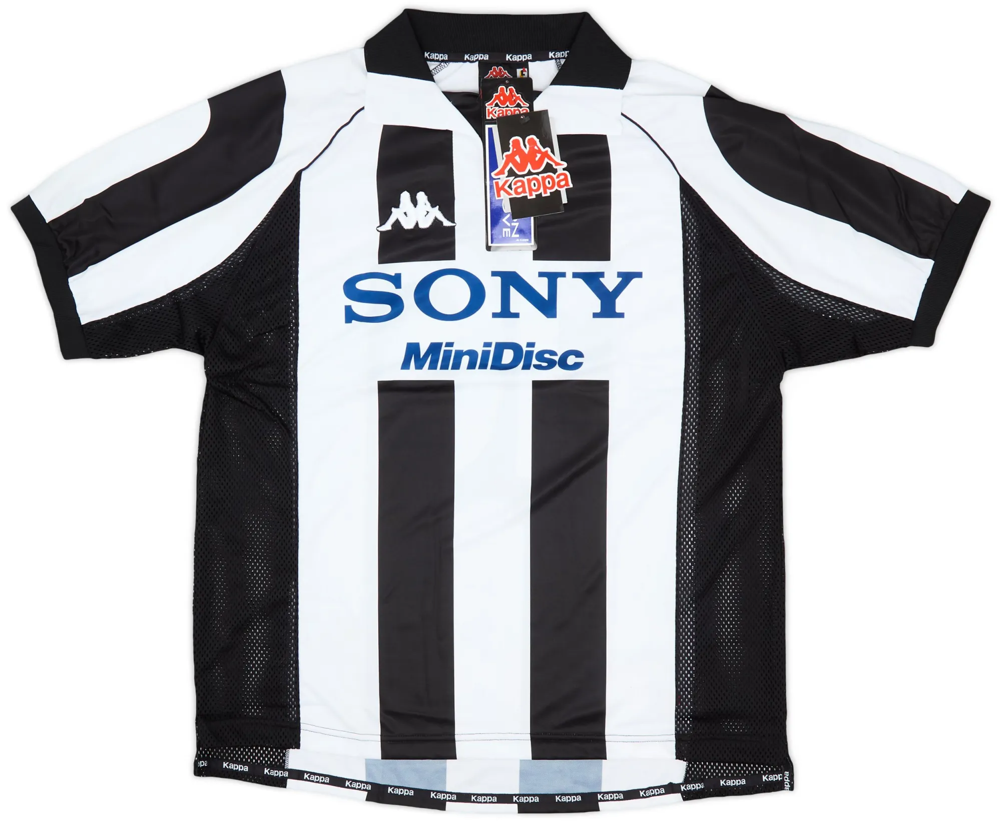 Kappa Juventus Mens SS Player Issue Home Shirt 1997/98