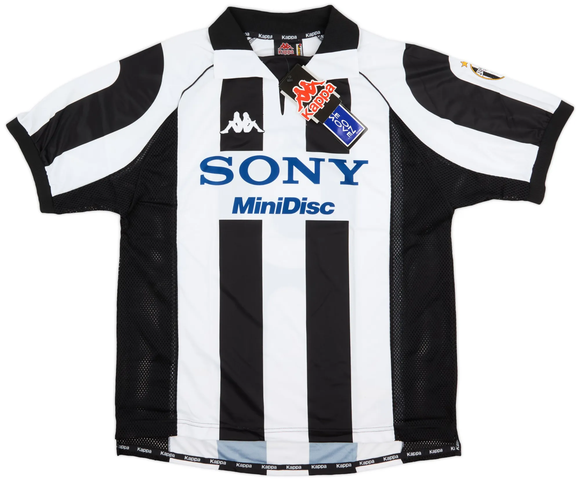 Kappa Juventus Mens SS Player Issue Home Shirt 1997/98