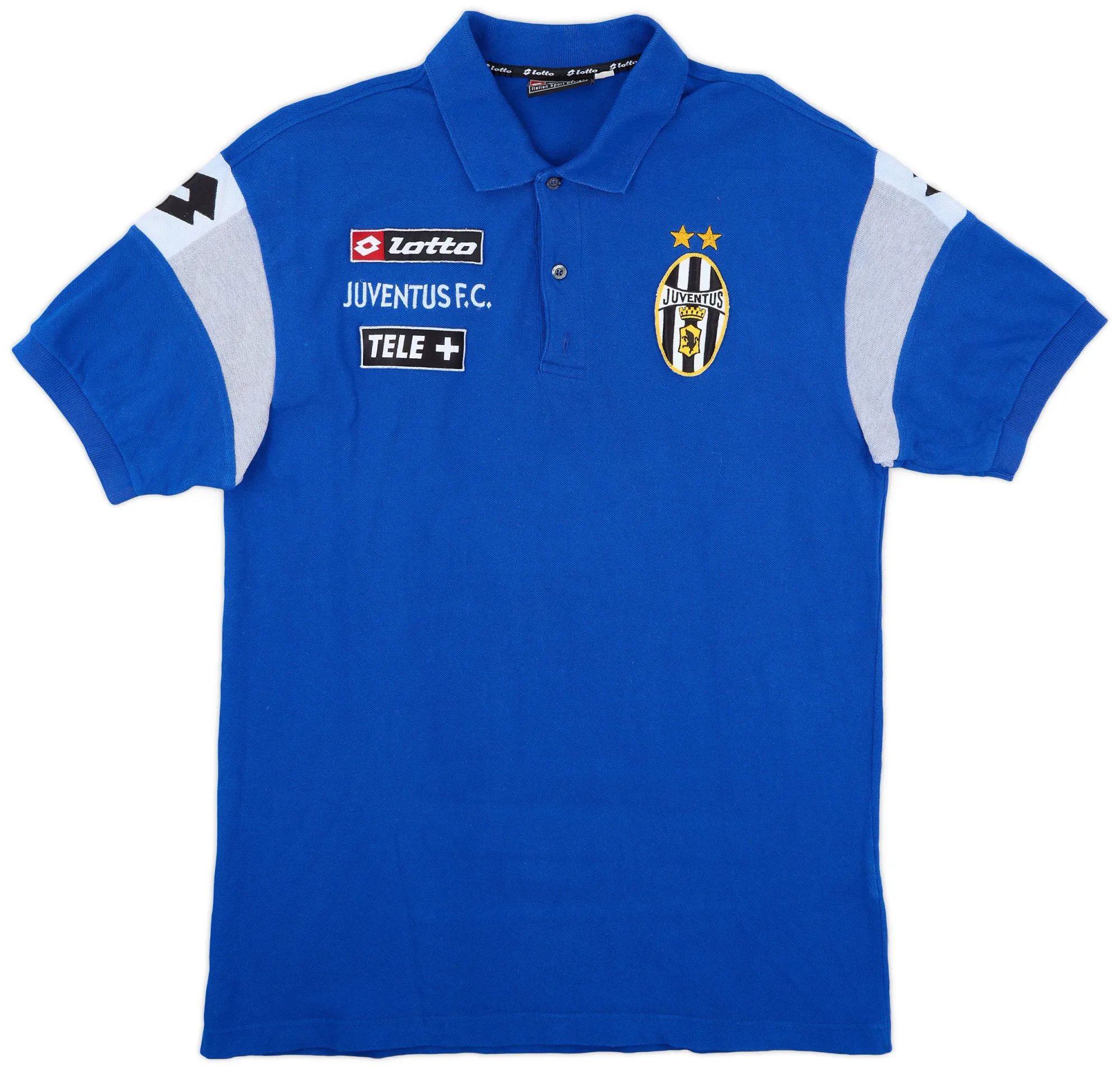 2000-02 Juventus Lotto Polo Shirt - 9/10 - (XL)