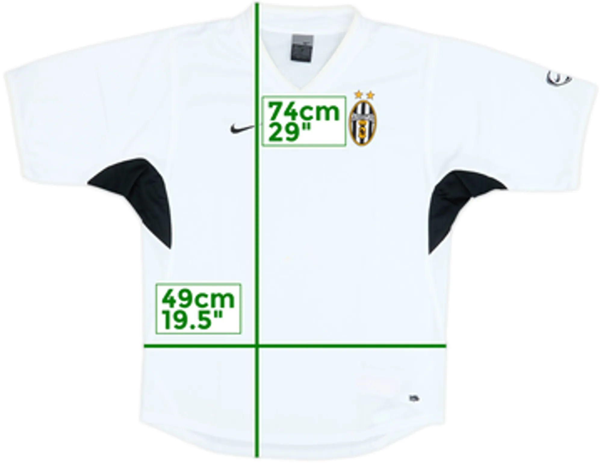 Nike Juventus Mens SS Home Shirt 2003/04