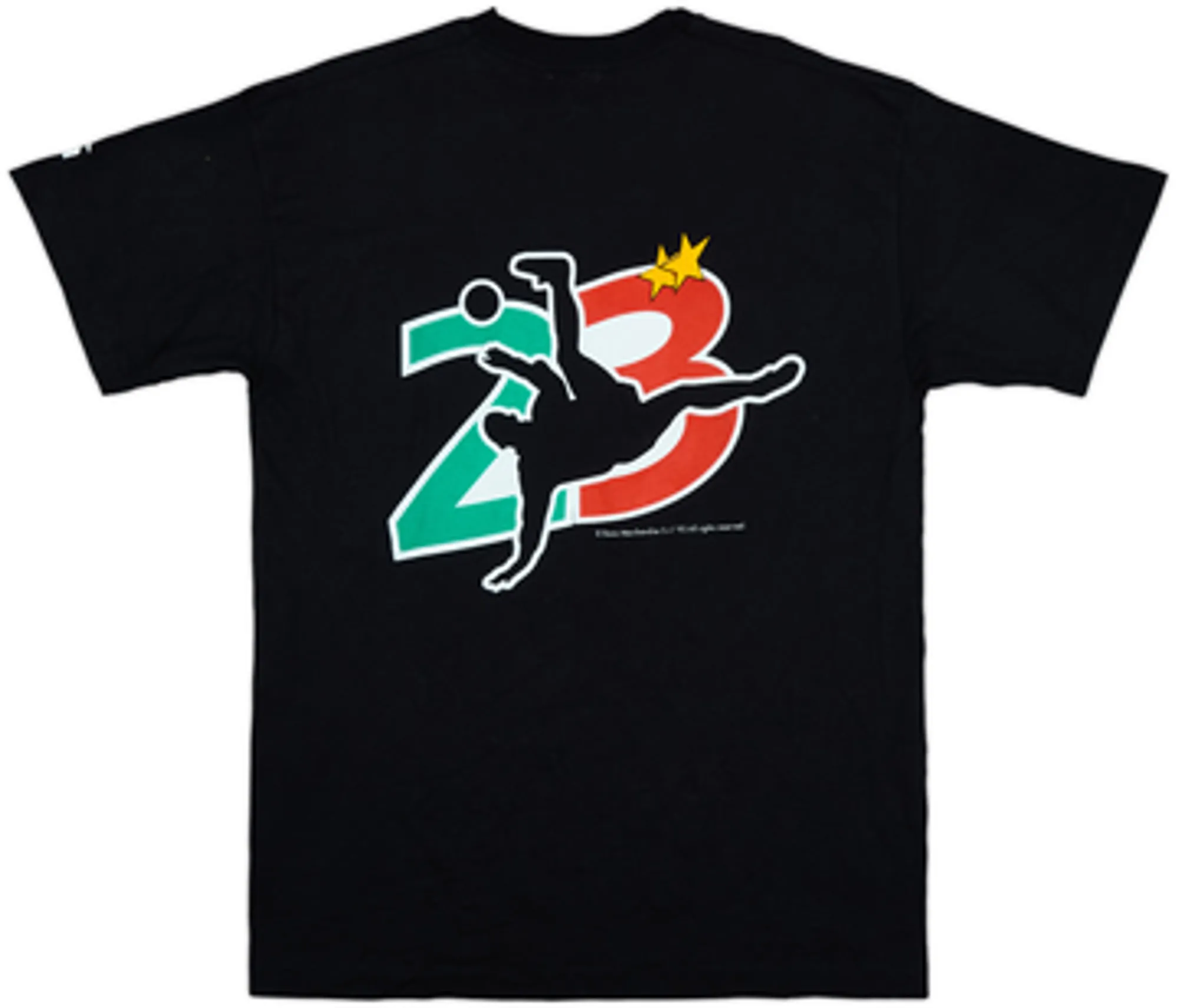 1995-96 Juventus Kappa 'Campionato Italiano 1994-95' Cotton Tee - 7/10 - (L)