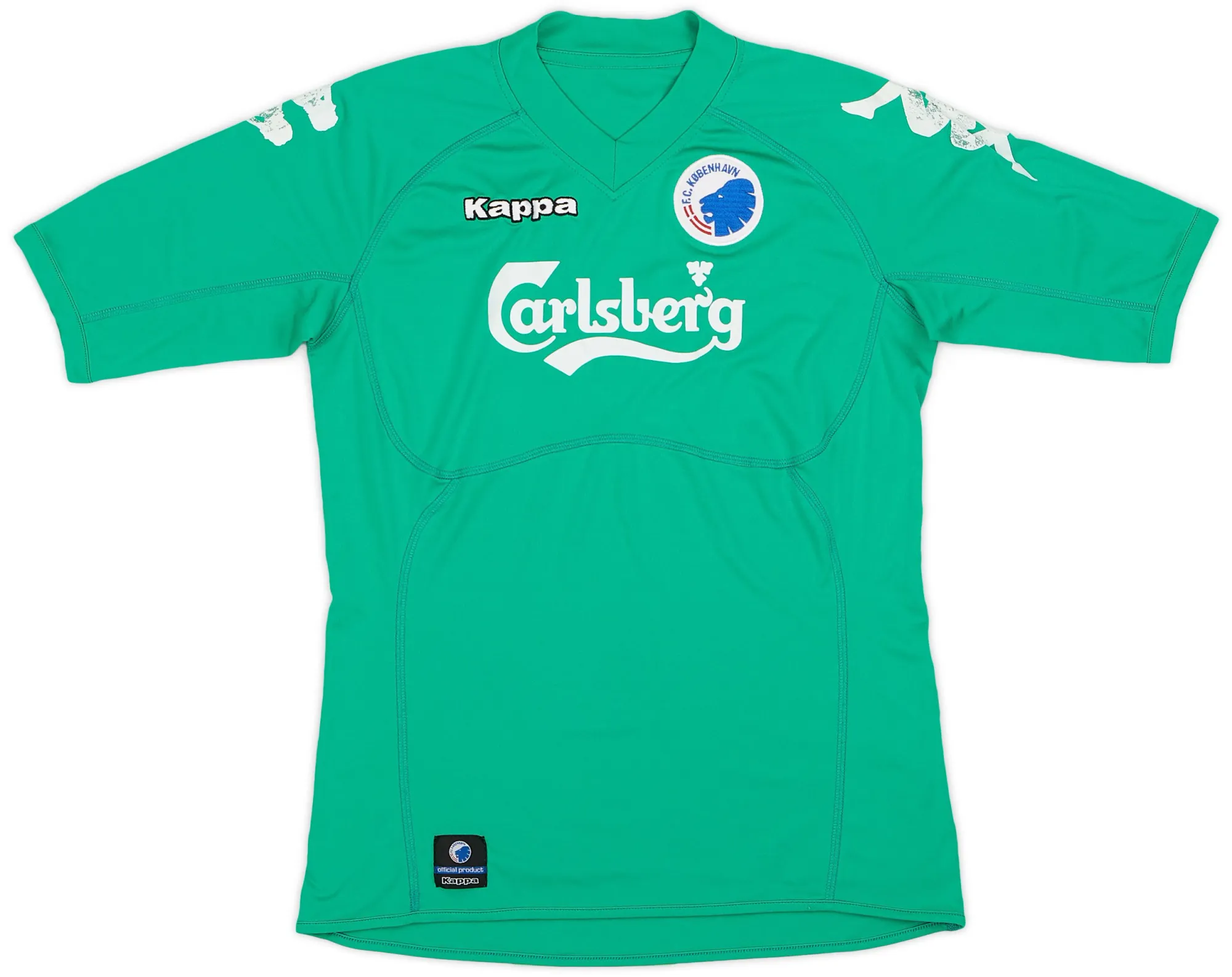 Kappa FC Copenhagen Mens SS Goalkeeper Home Shirt 2010/11