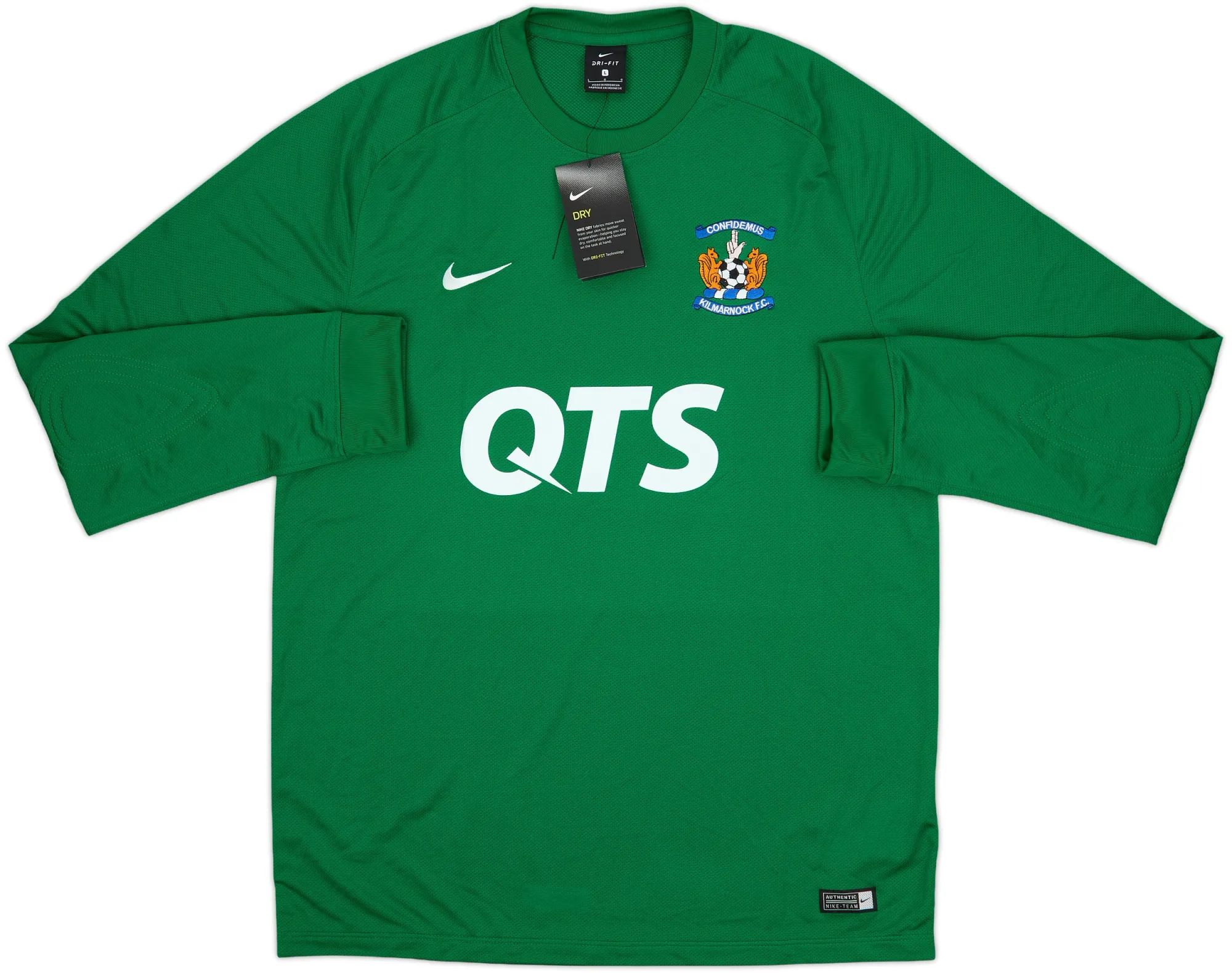 Nike Kilmarnock Mens LS Goalkeeper Home Shirt 2017/18