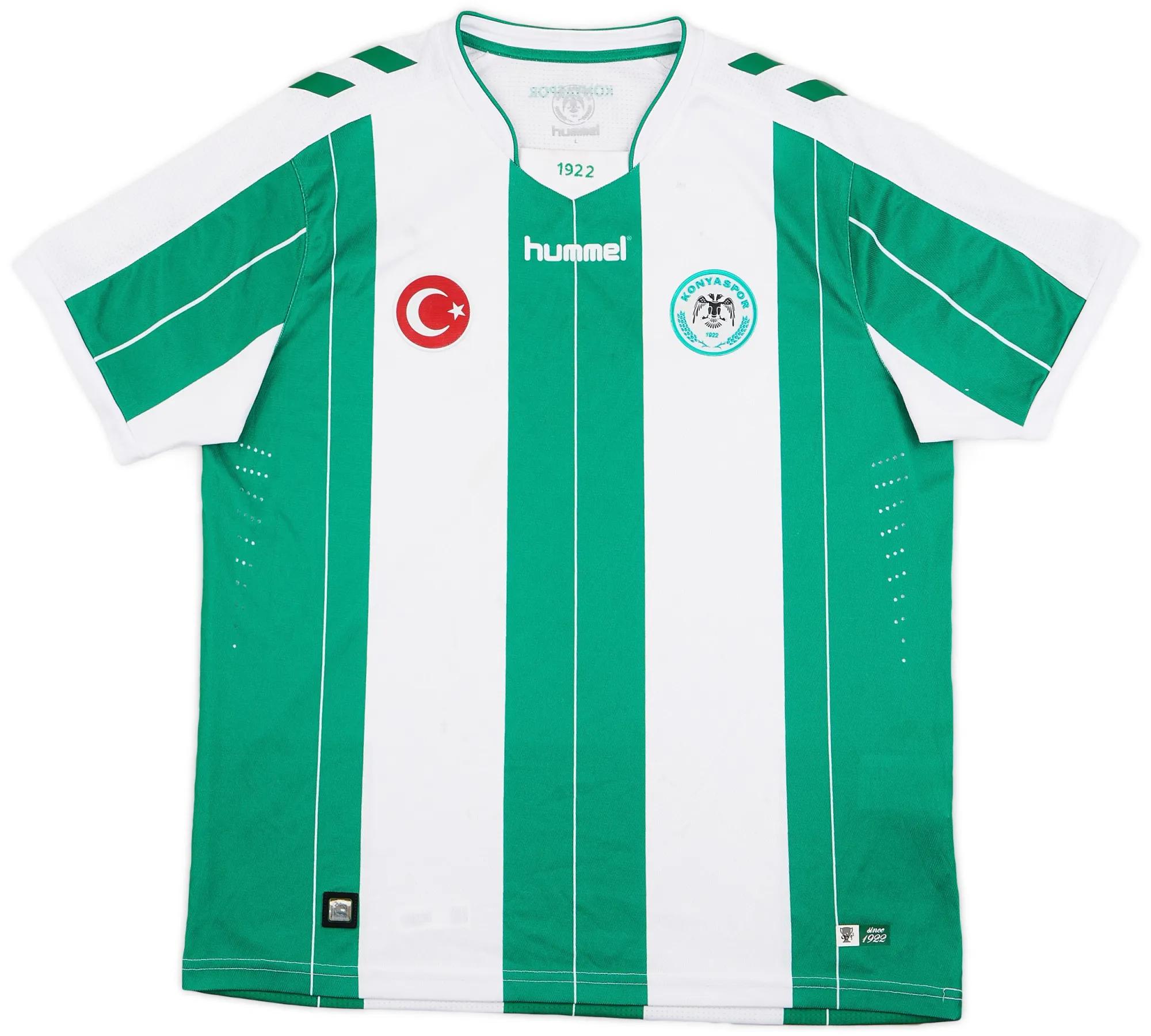 Hummel Konyaspor Mens SS Home Shirt 2017/18