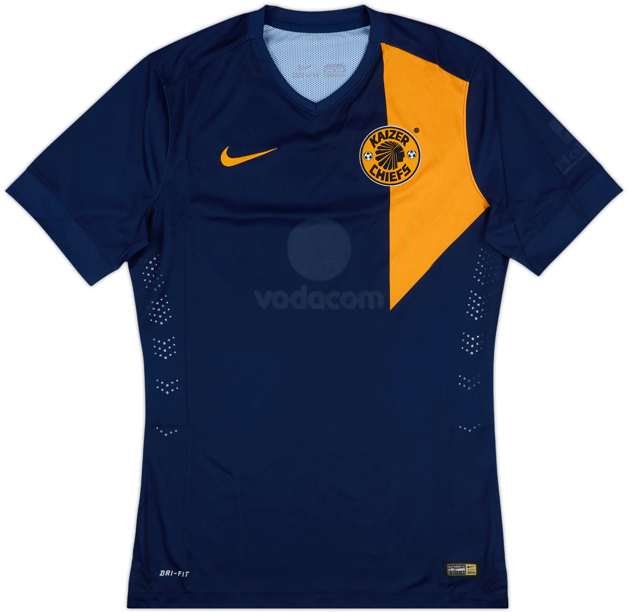 Nike Kaizer Chiefs Mens SS Player Issue Away Shirt 2014/15