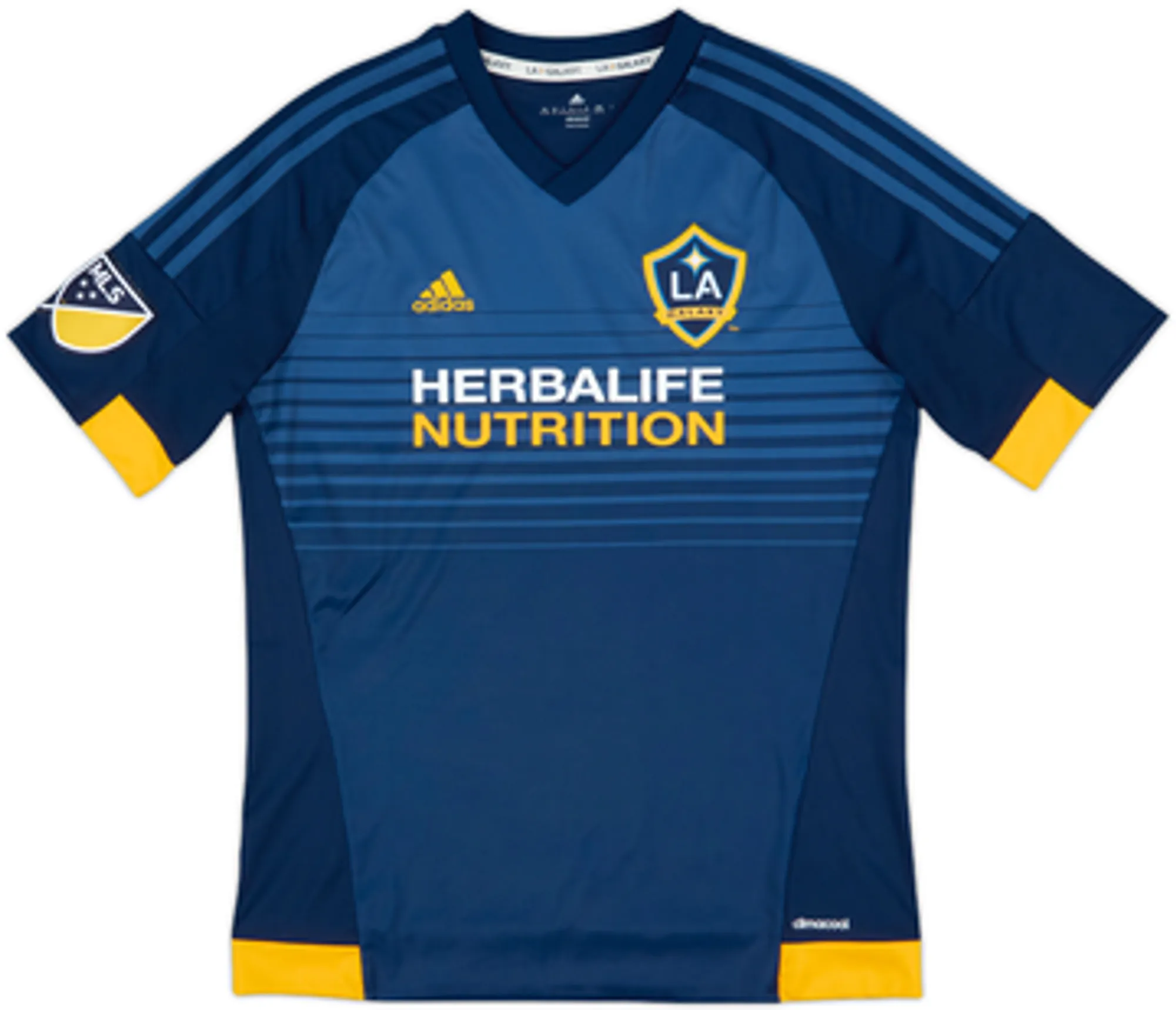 adidas LA Galaxy Boys SS Away Shirt 2015