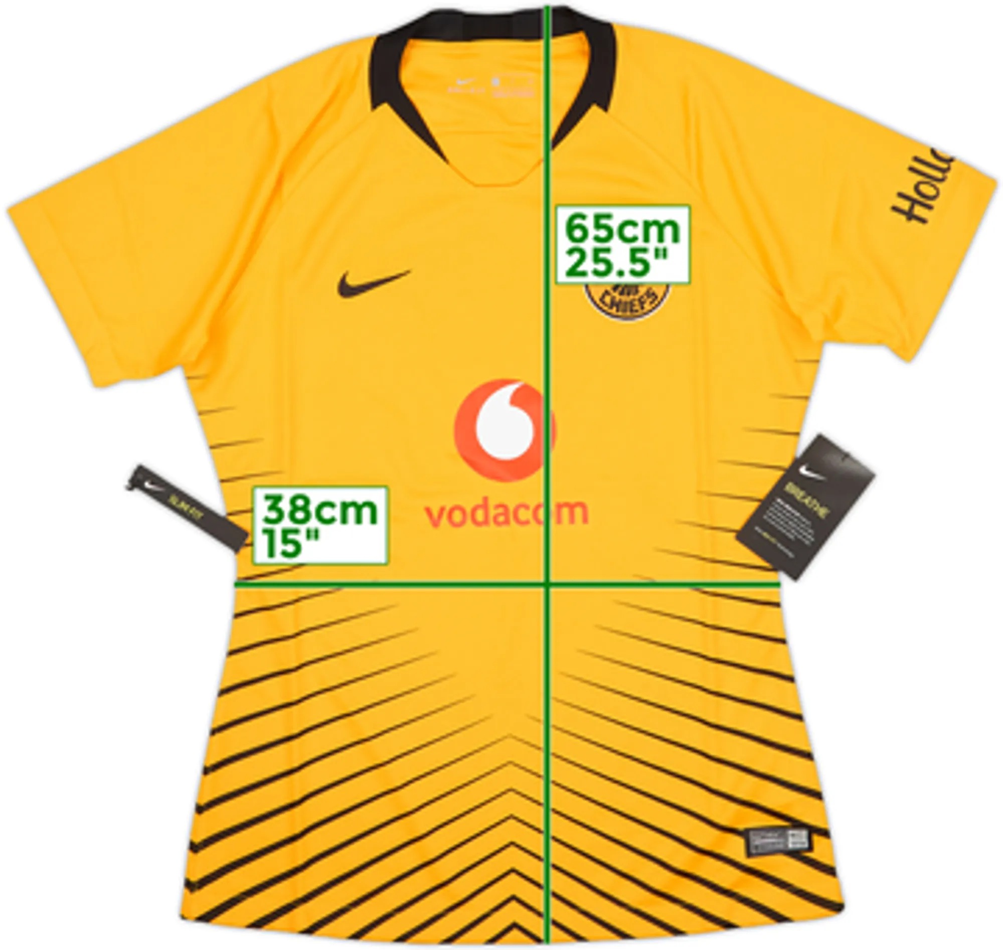 Nike Kaizer Chiefs Womens SS Home Shirt 2018/19