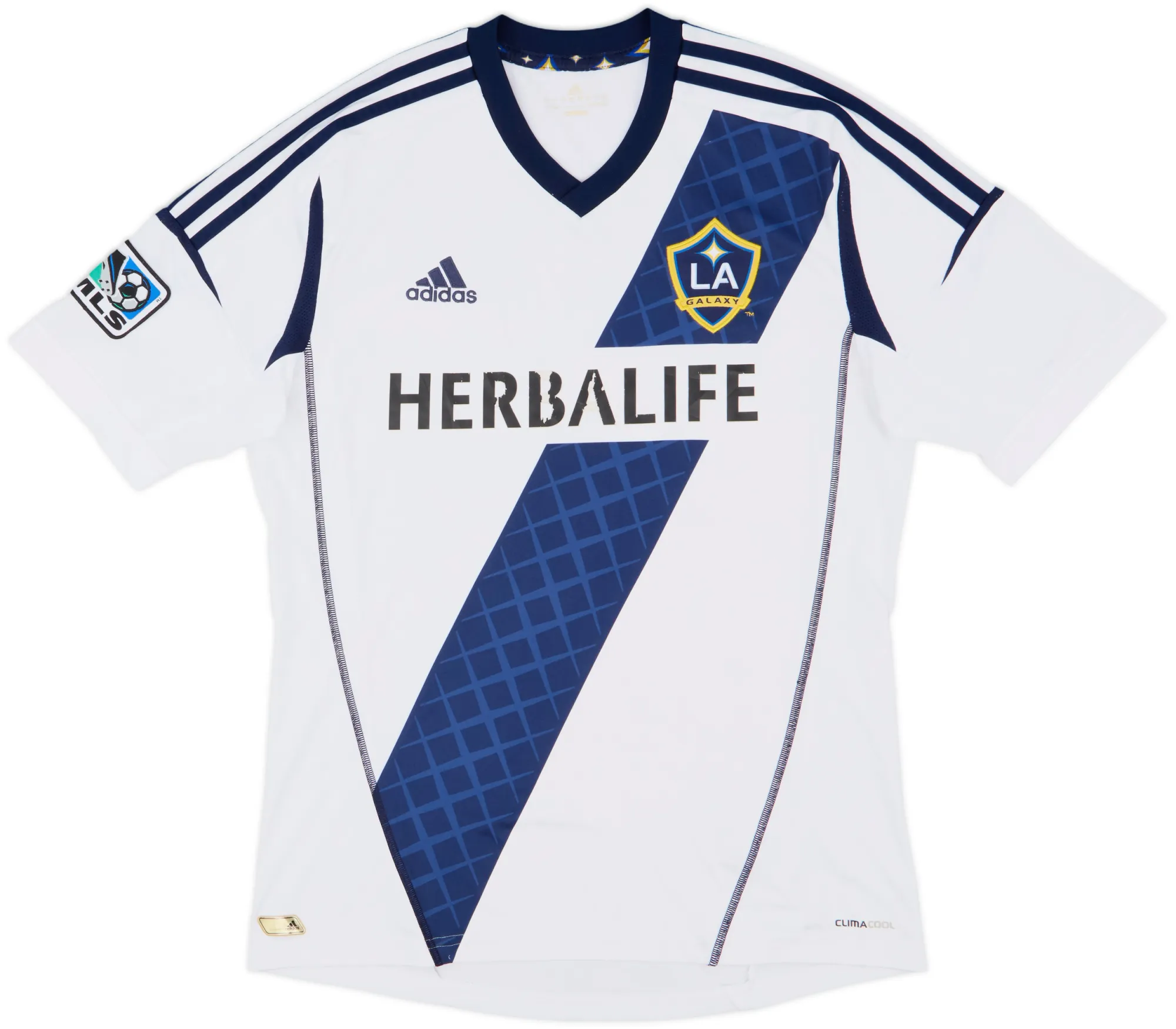 adidas LA Galaxy Mens SS Home Shirt 2012