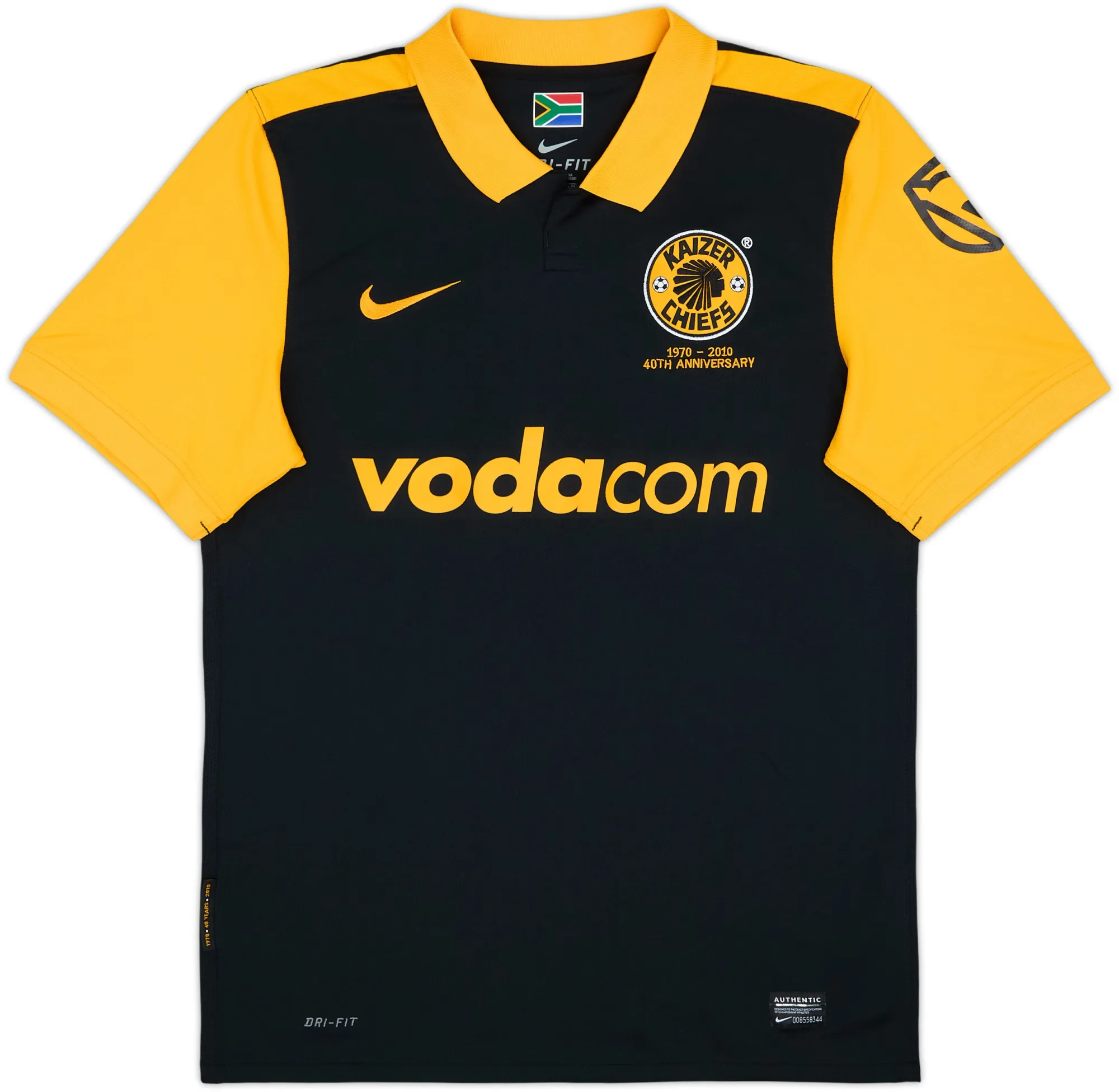 Nike Kaizer Chiefs Mens SS Away Shirt 2010/11