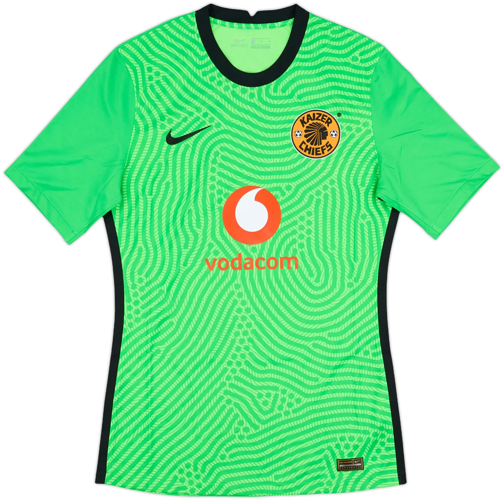 Nike Kaizer Chiefs Mens SS Goalkeeper Home Shirt 2020/21