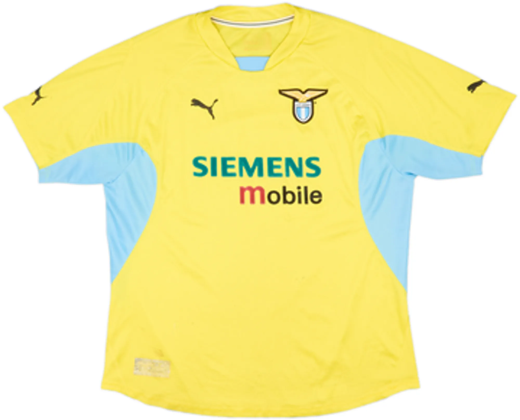 Puma Lazio Mens SS Away Shirt 2001/02