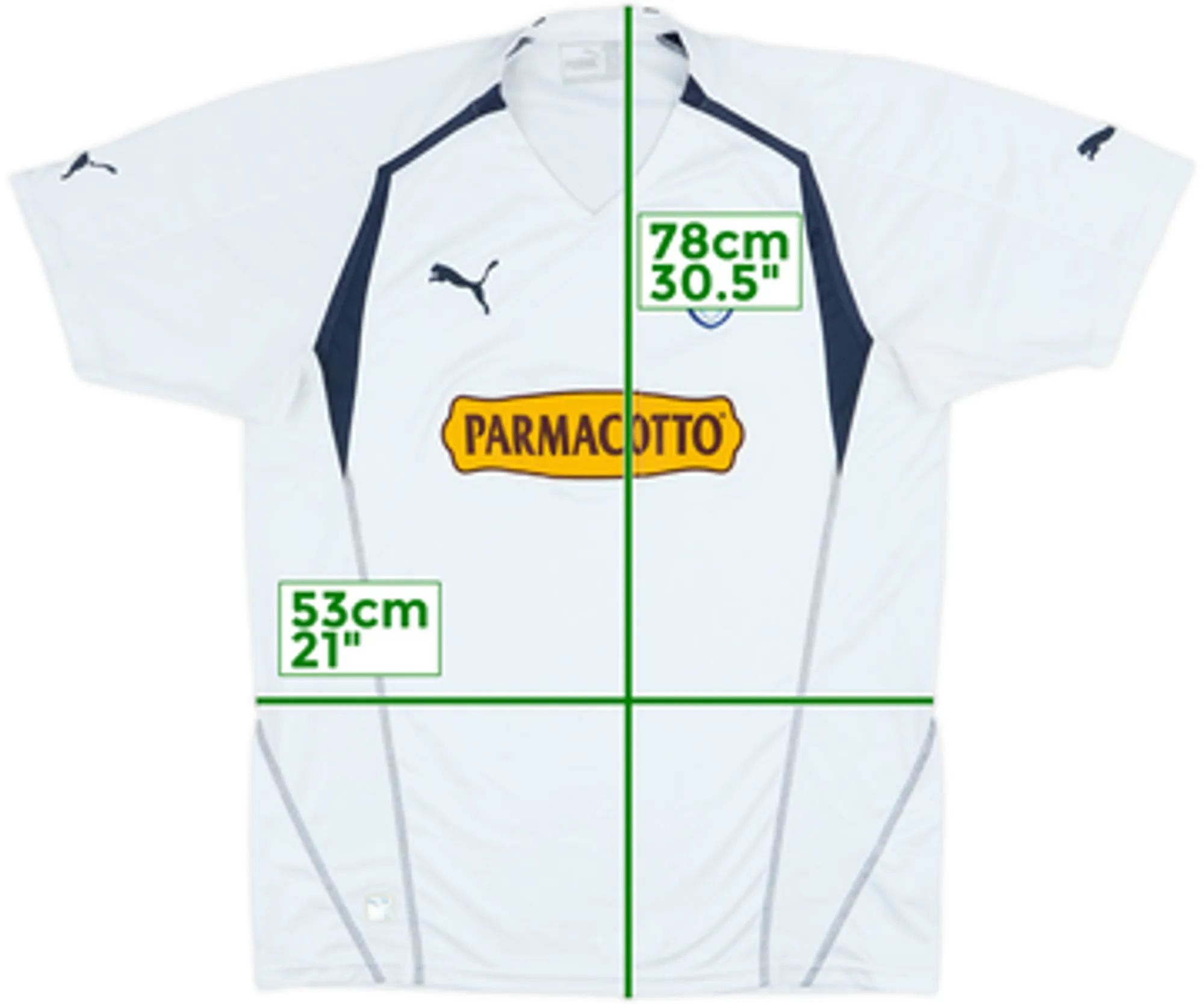 Puma Lazio Mens SS Away Shirt 2004/05