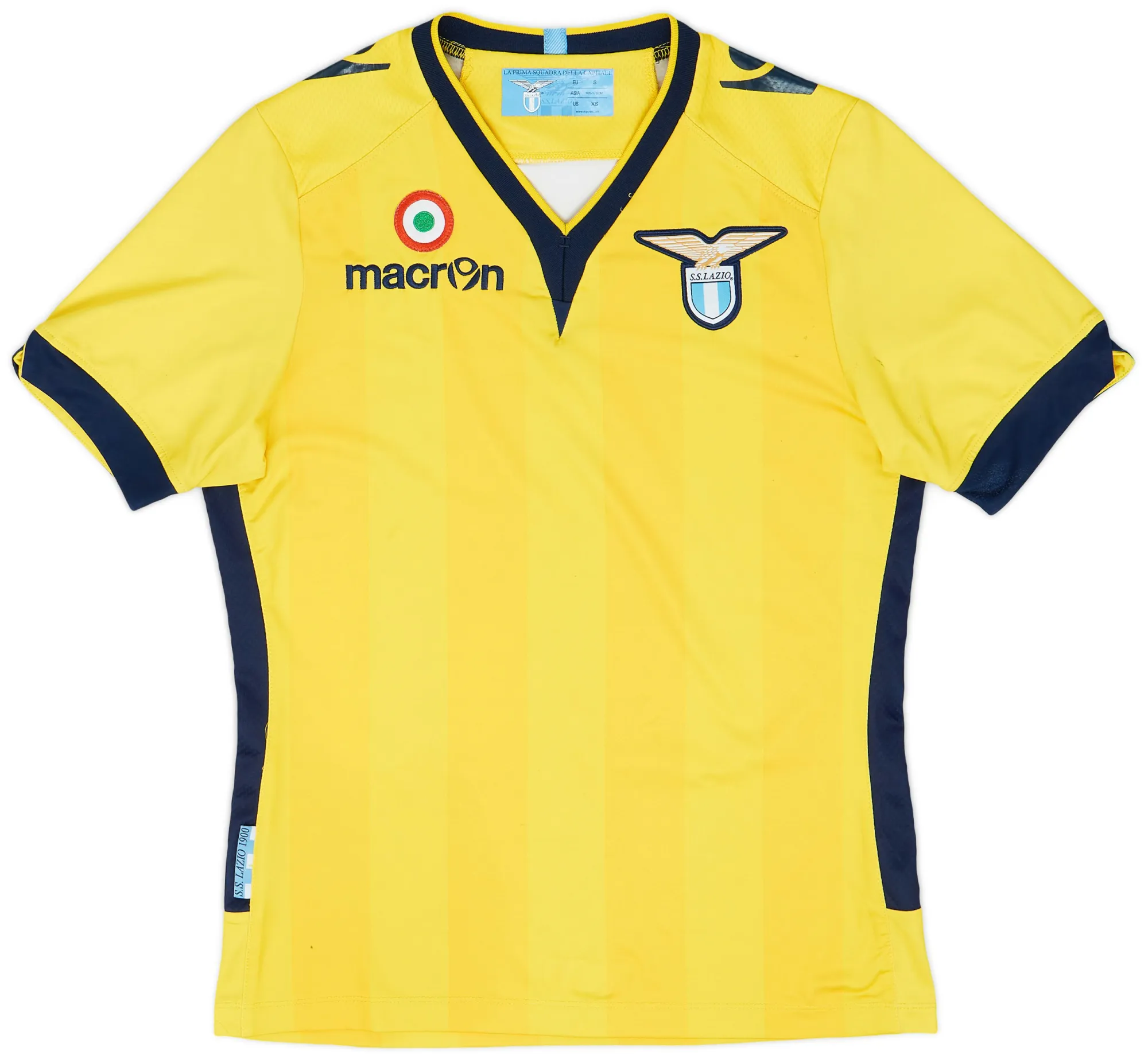 Macron Lazio Mens SS Away Shirt 2013/14