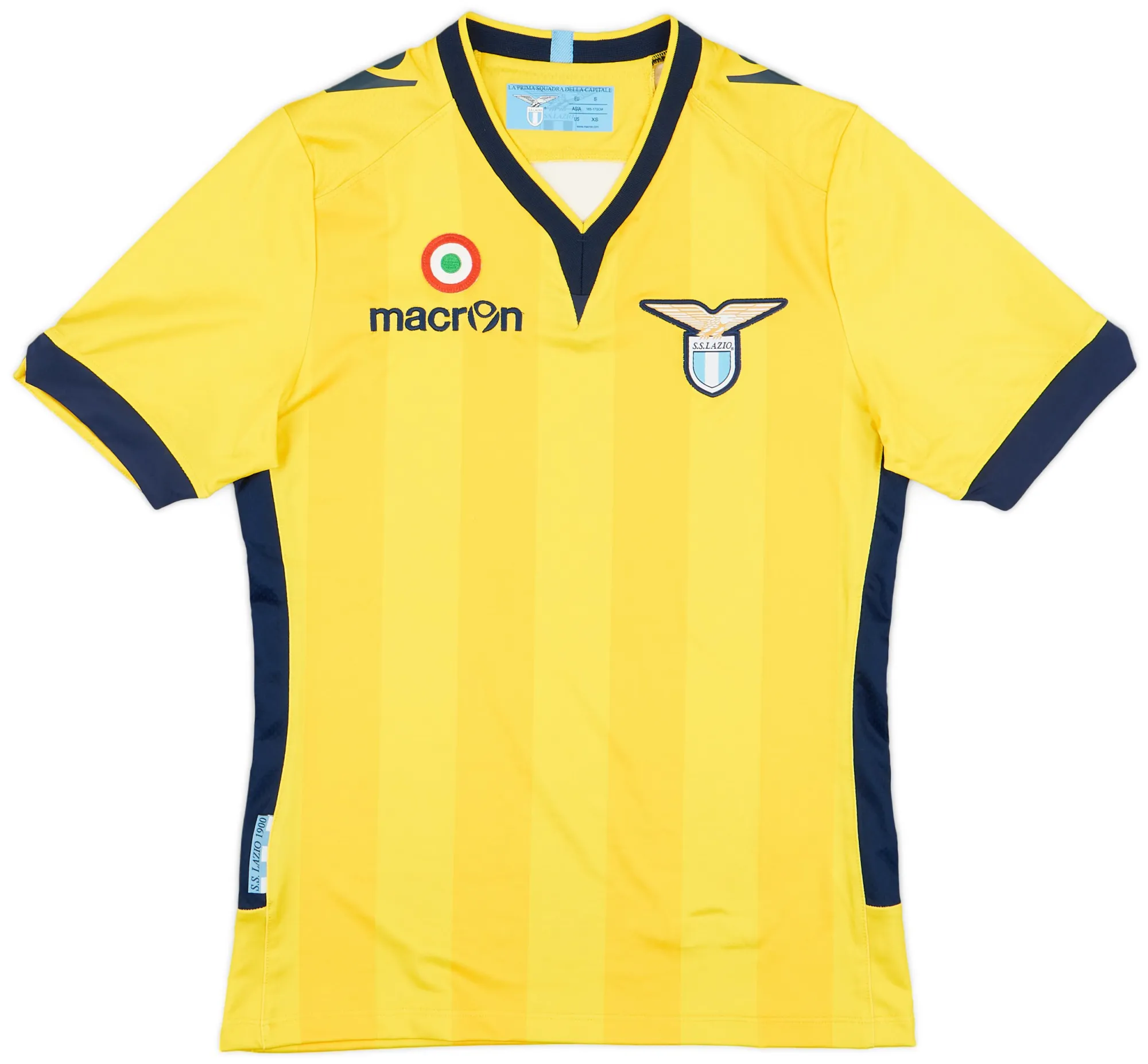 Macron Lazio Mens SS Away Shirt 2013/14