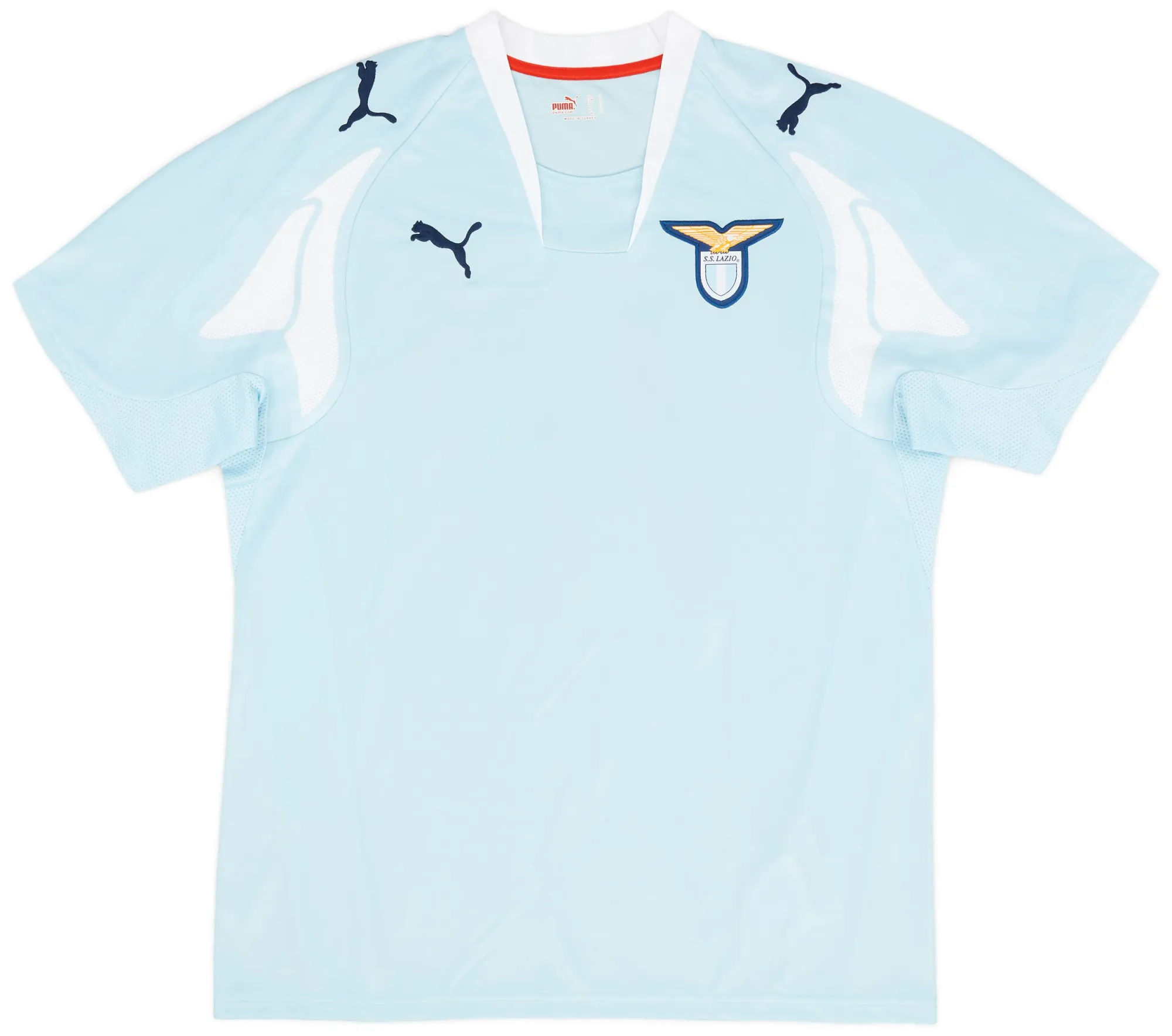 Puma Lazio Mens SS Home Shirt 2007/08