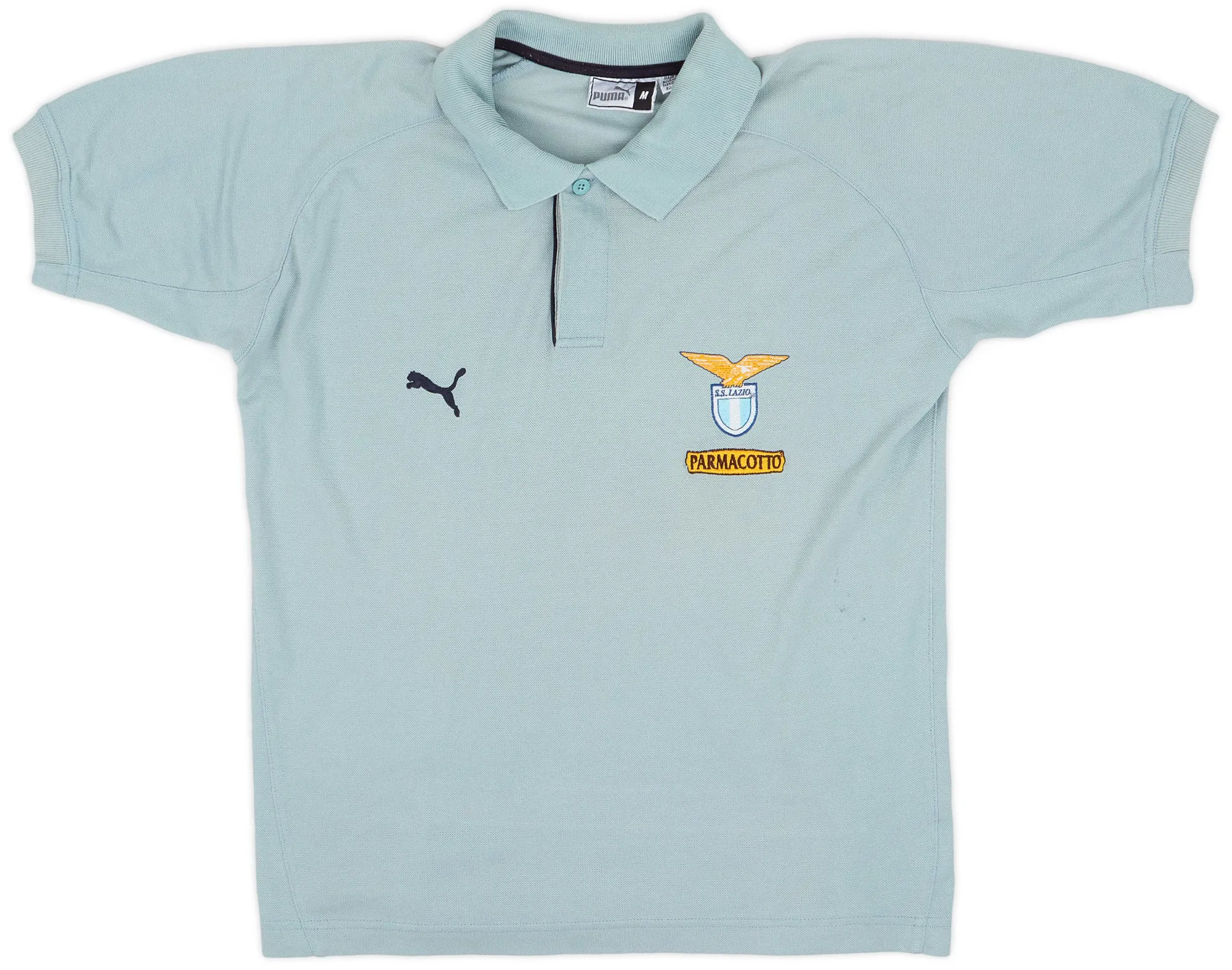 Puma Lazio Mens SS Home Shirt 2003/04