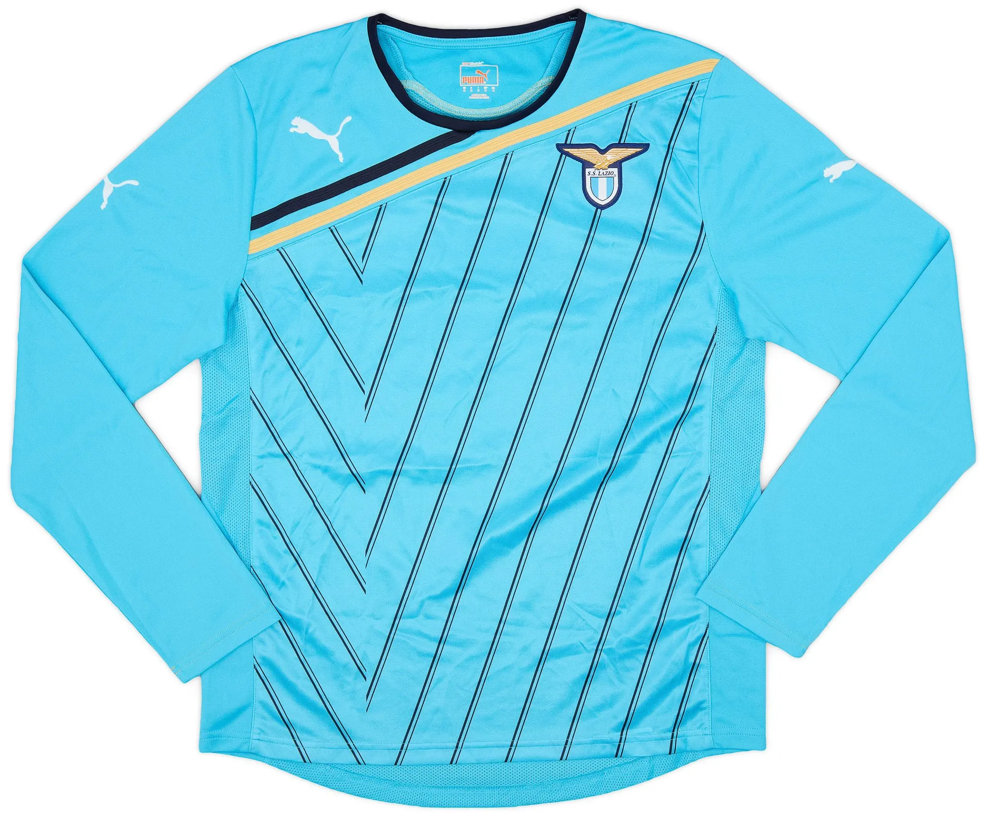 Puma Lazio Mens LS Home Shirt 2011/12