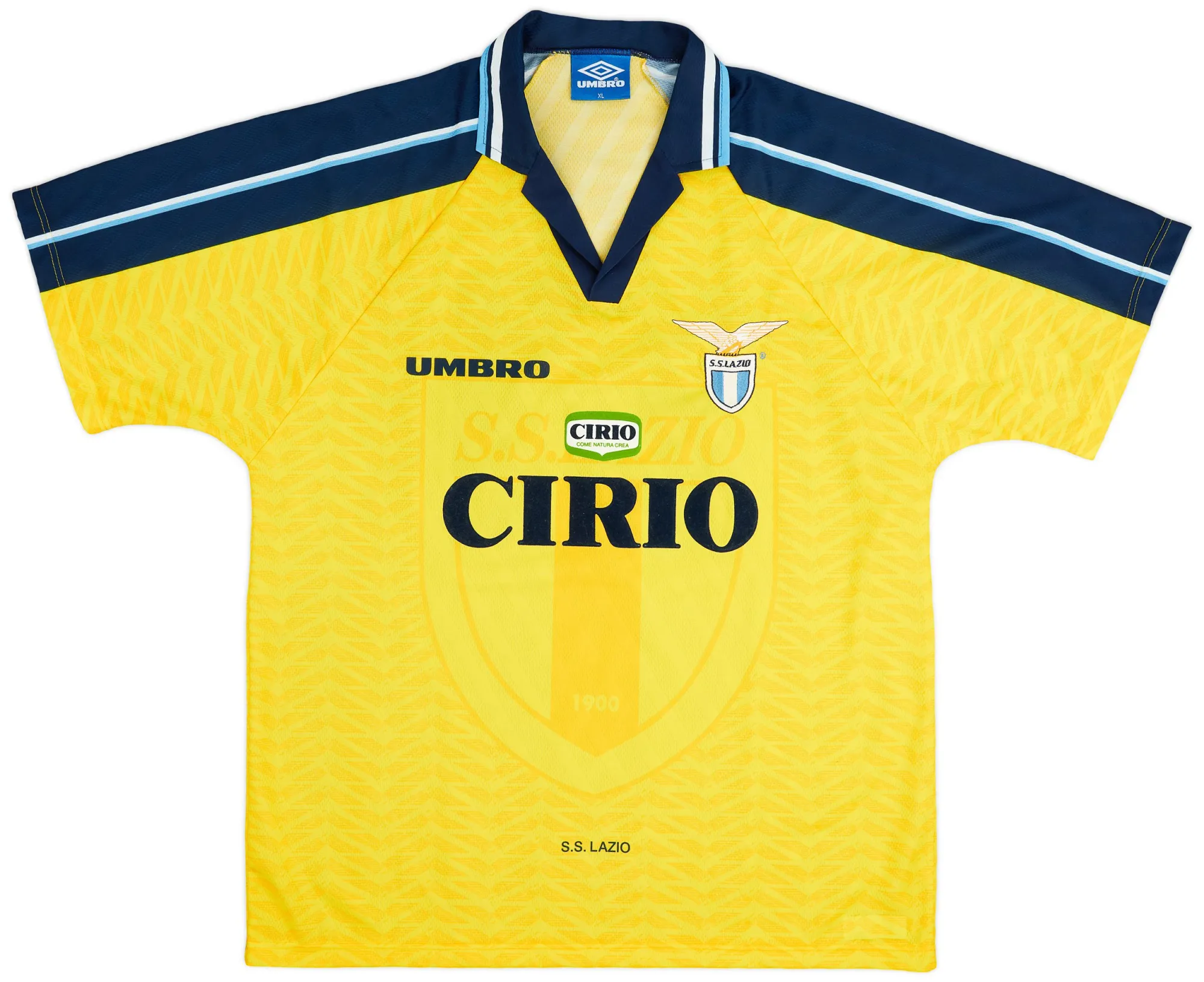 Umbro Lazio Mens SS Third Shirt 1996/98