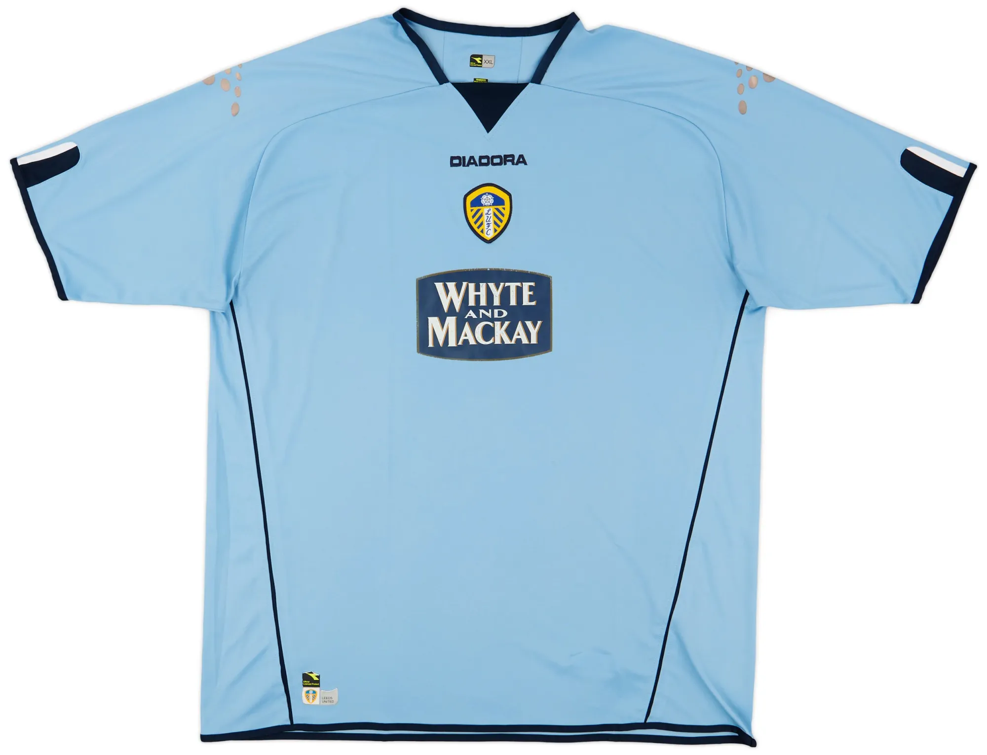 Diadora Leeds United Mens SS Away Shirt 2004/05