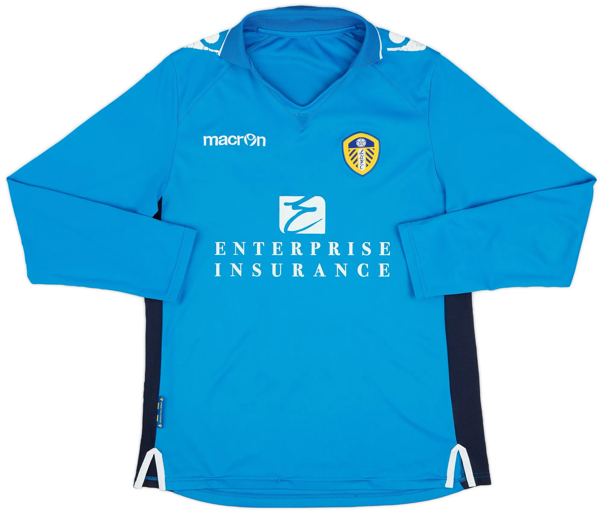 Macron Leeds United Mens LS Away Shirt 2012/14