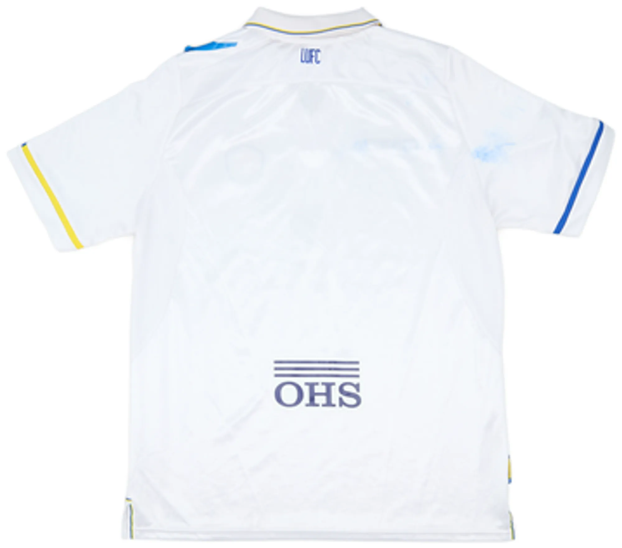 Macron Leeds United Mens SS Home Shirt 2011/12