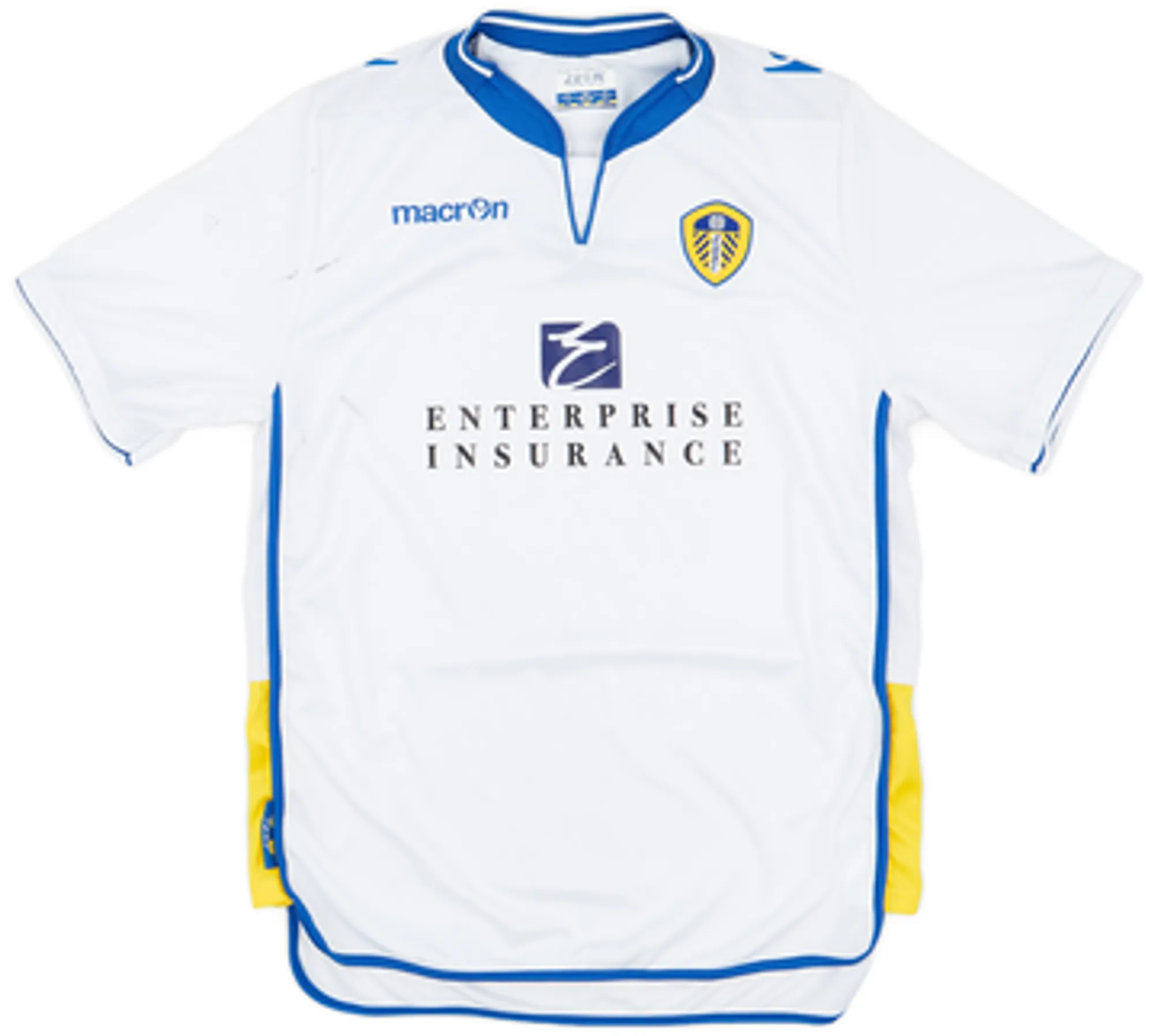 Macron Leeds United Mens SS Home Shirt 2012/13