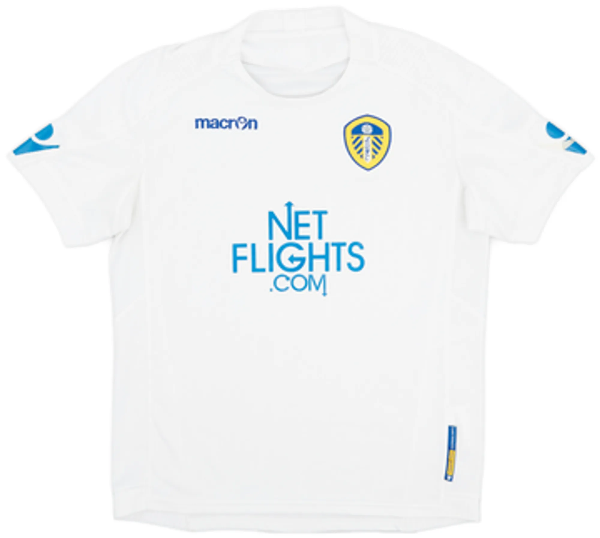 Macron Leeds United Boys SS Home Shirt 2010/11