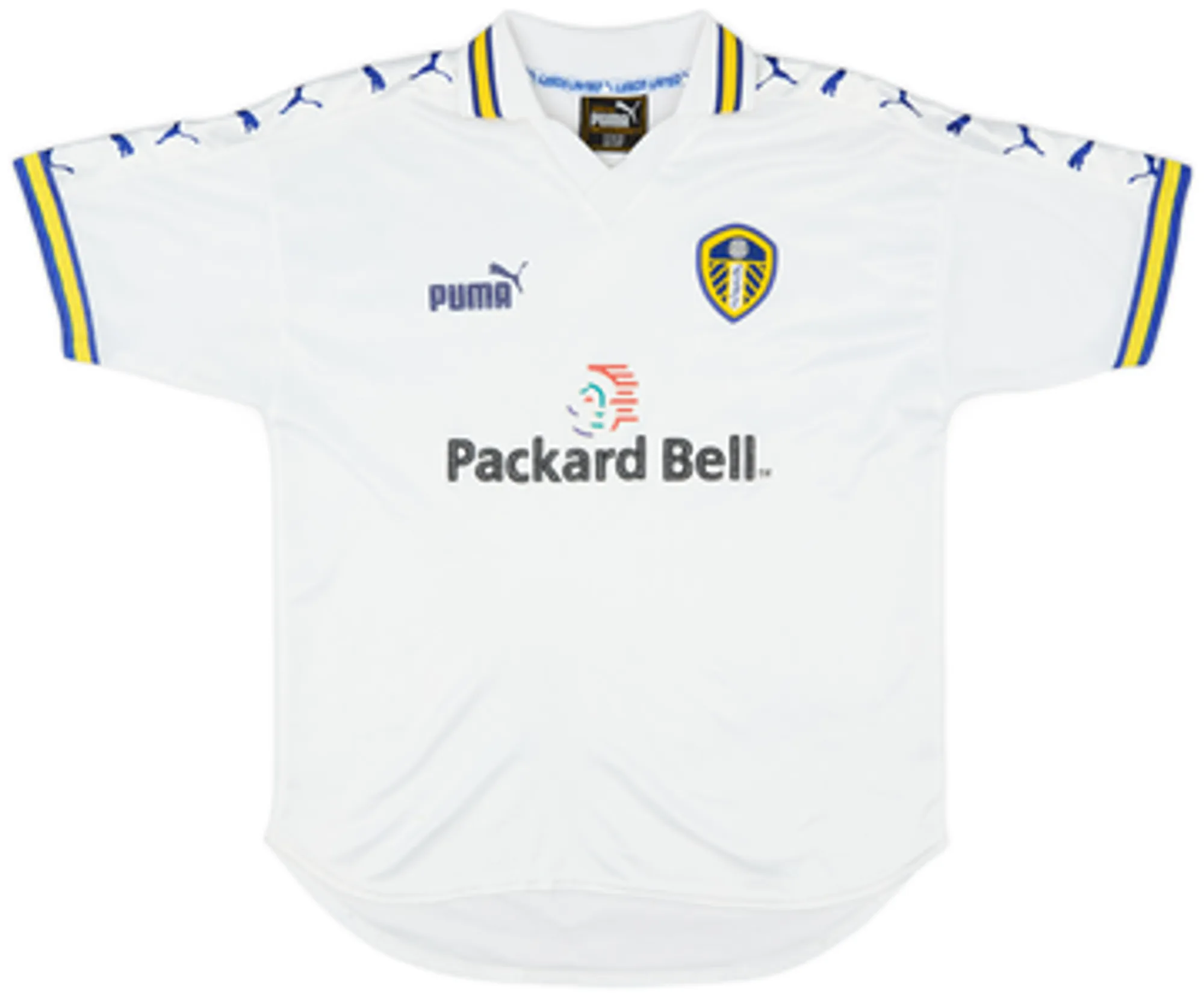 Puma Leeds United Boys SS Home Shirt 1998/00