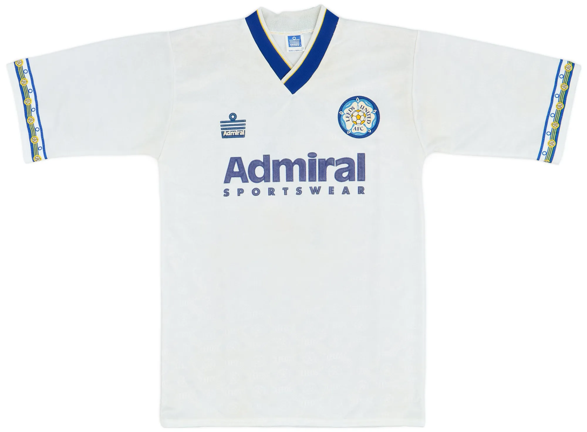 Champion Leeds United Mens SS Home Shirt 1992/93