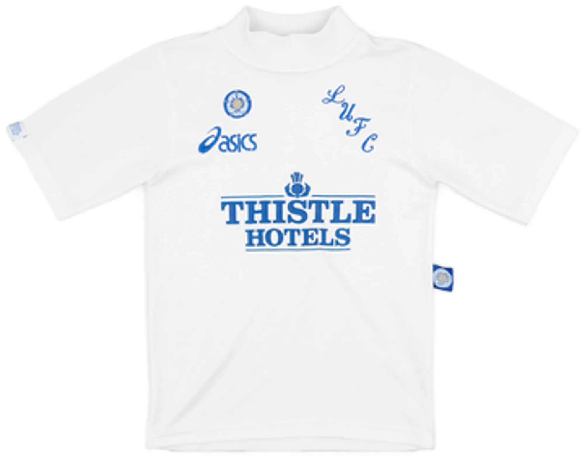 Asics Leeds United Boys SS Home Shirt 1995/96