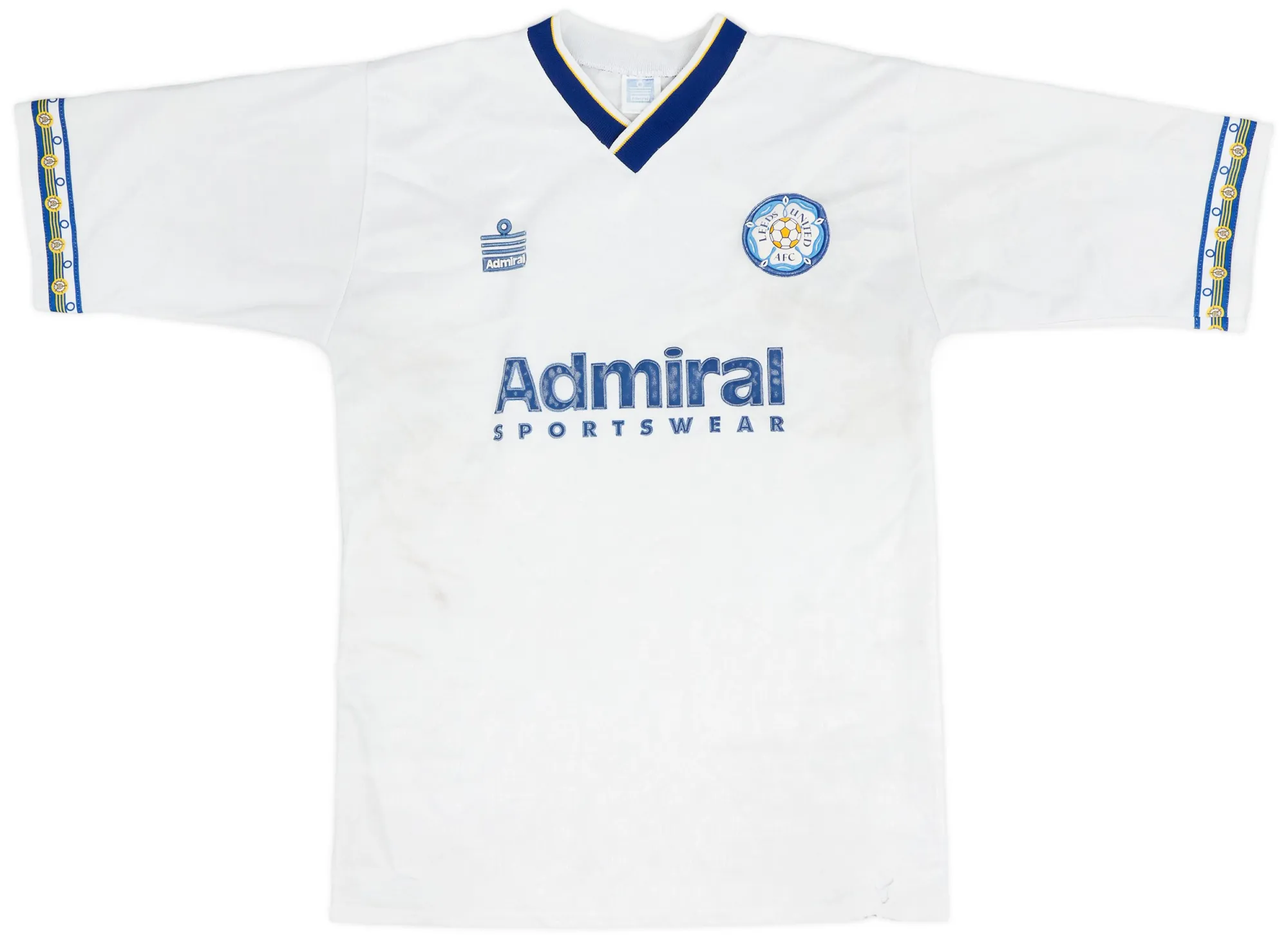Champion Leeds United Mens SS Home Shirt 1992/93