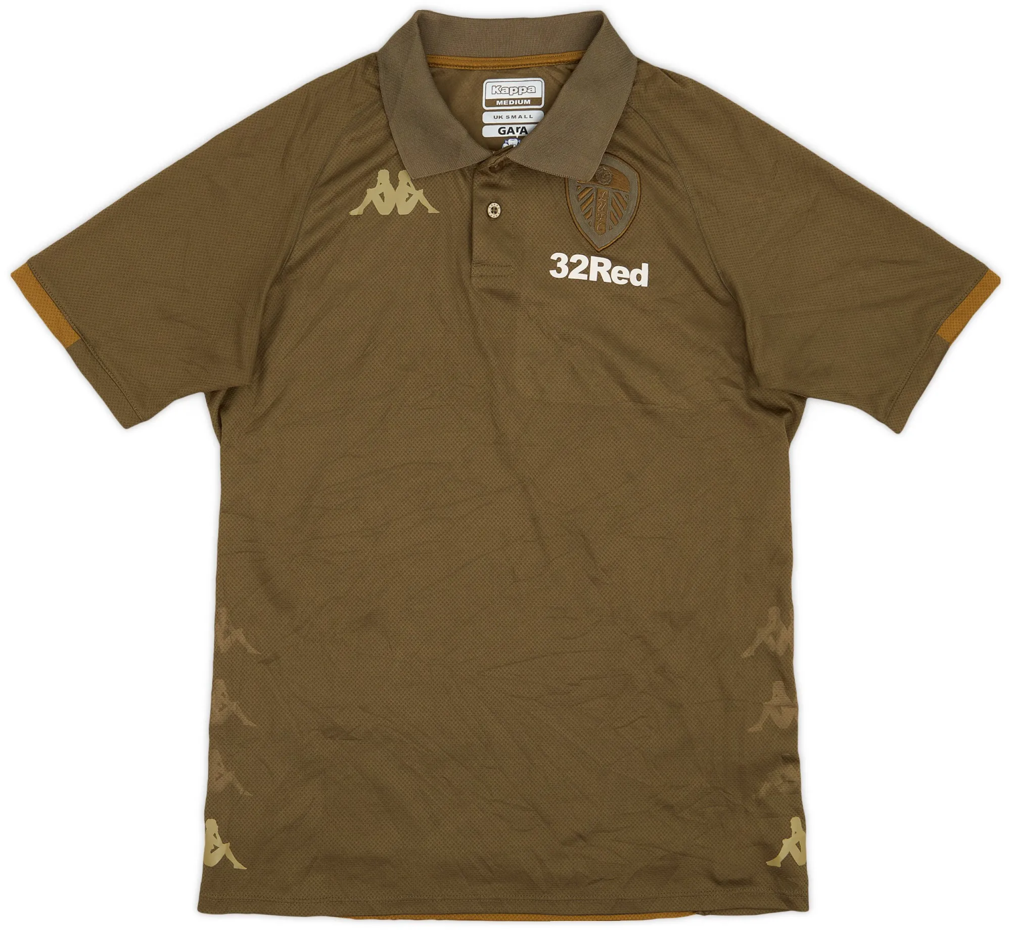 2018-19 Leeds Kappa Polo Shirt - 9/10 - (S)