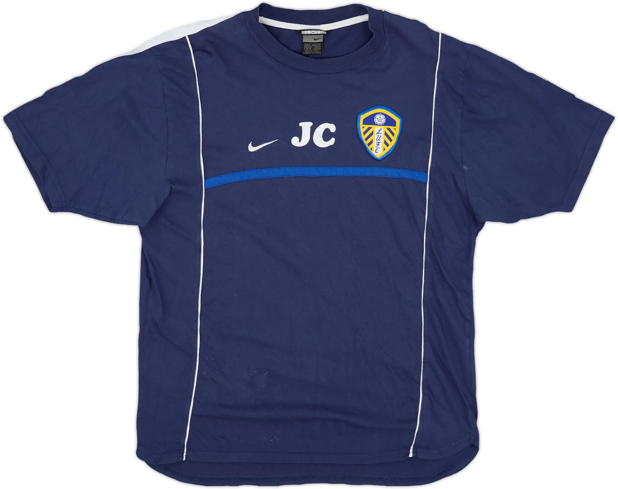 Nike Leeds United Mens SS Home Shirt 2002/03