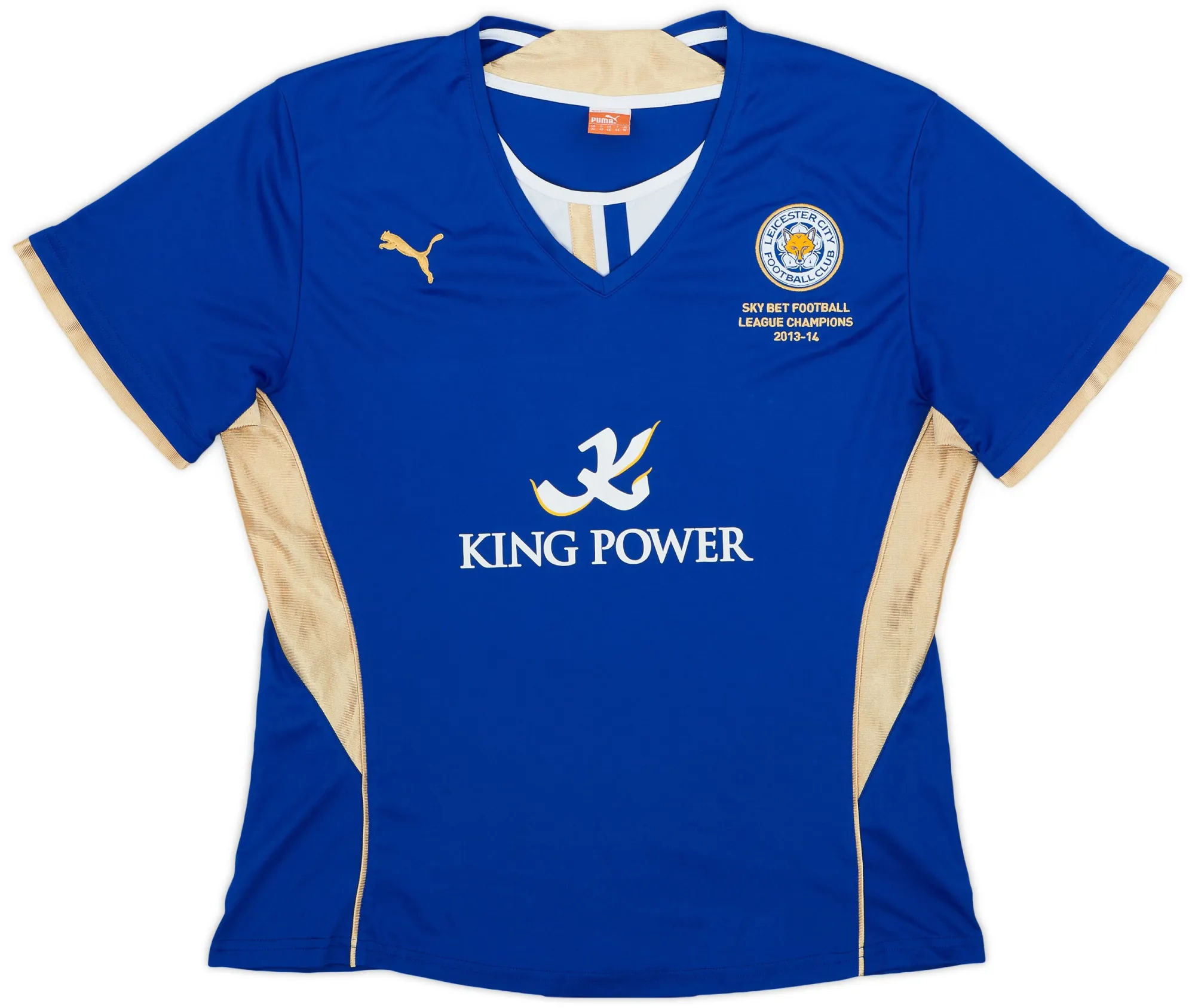 Puma Leicester City Womens SS Home Shirt 2013/14