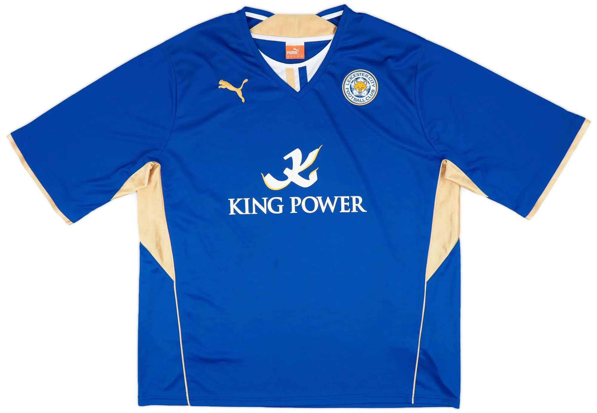 Puma Leicester City Mens SS Home Shirt 2013/14