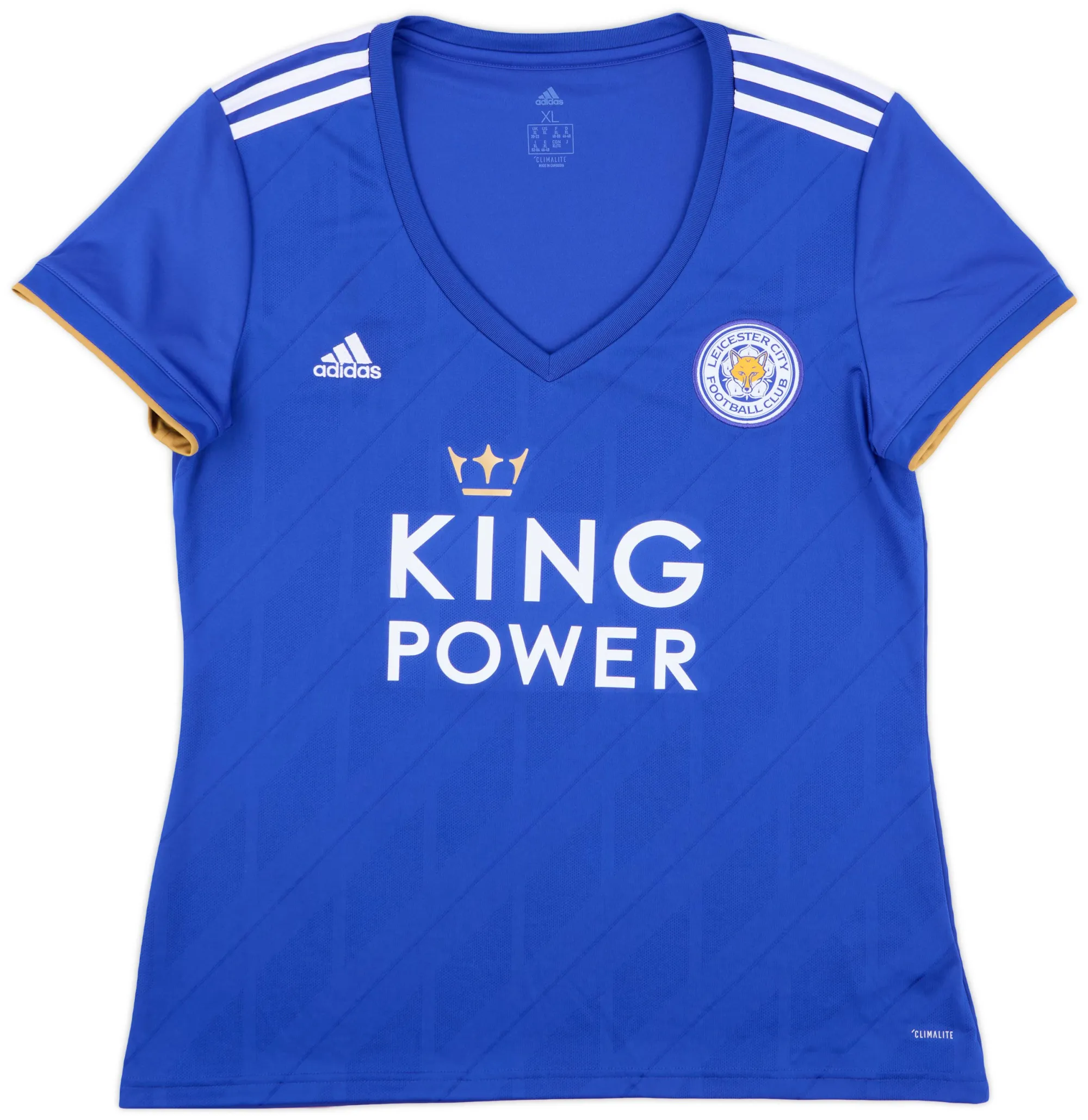 adidas Leicester City Womens SS Home Shirt 2018/19