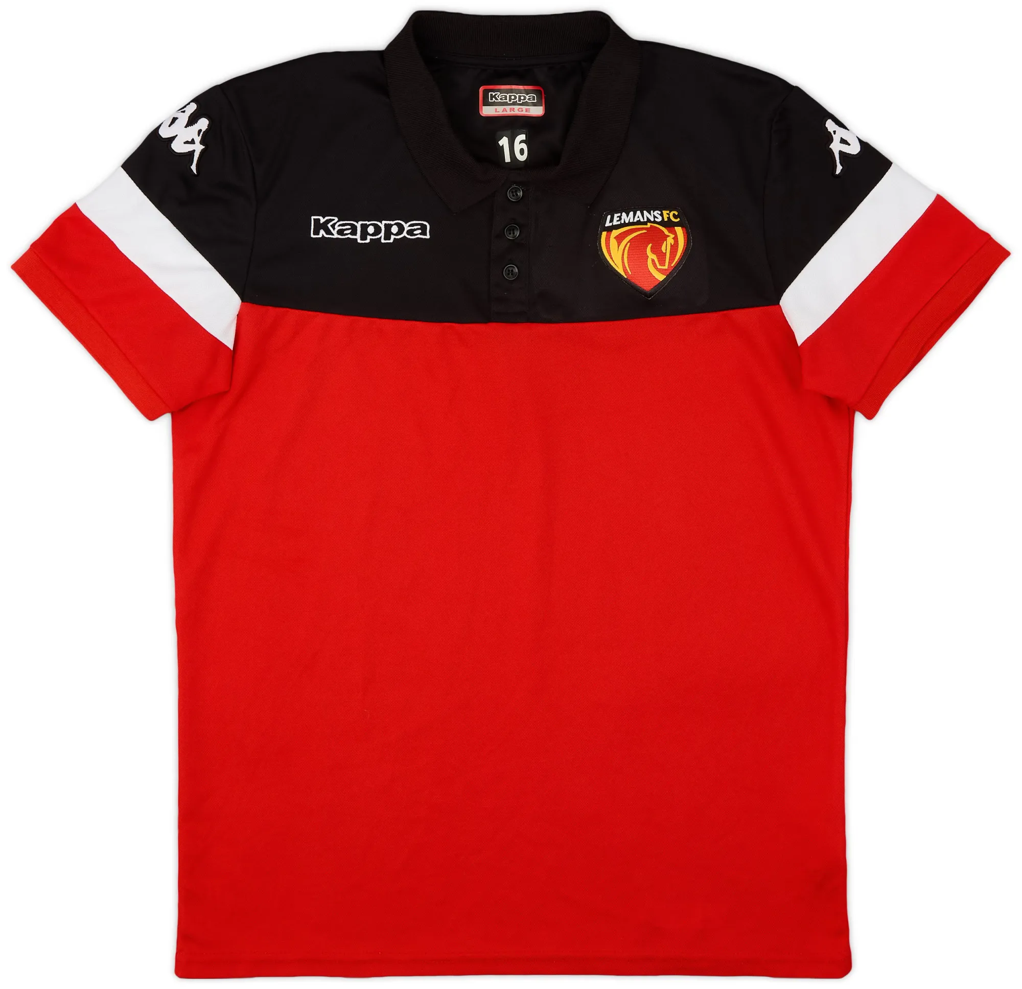 Kappa Le Mans FC Mens SS Player Issue Third Shirt 2018/19