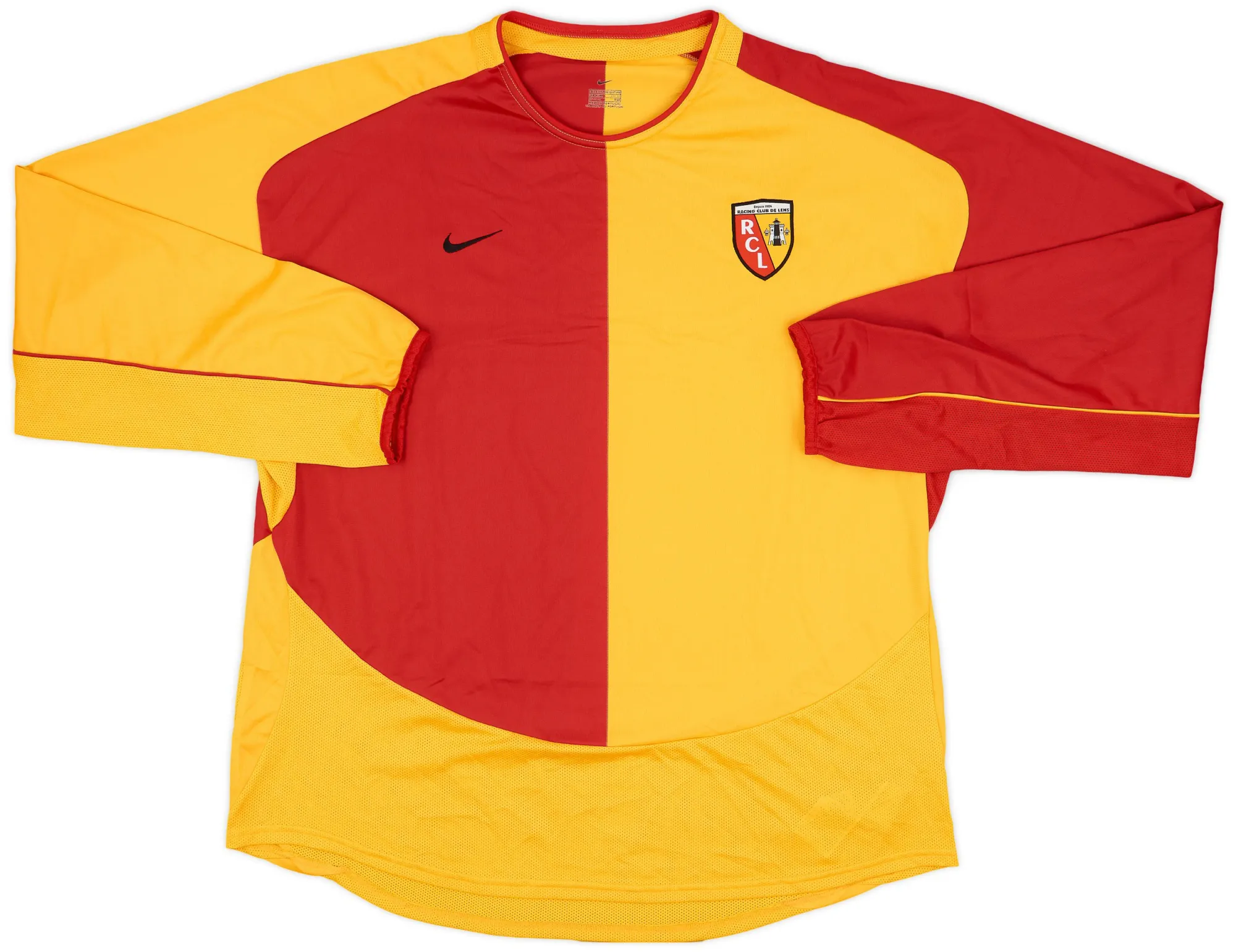 Nike Lens Mens LS Player Issue Home Shirt 2003/04